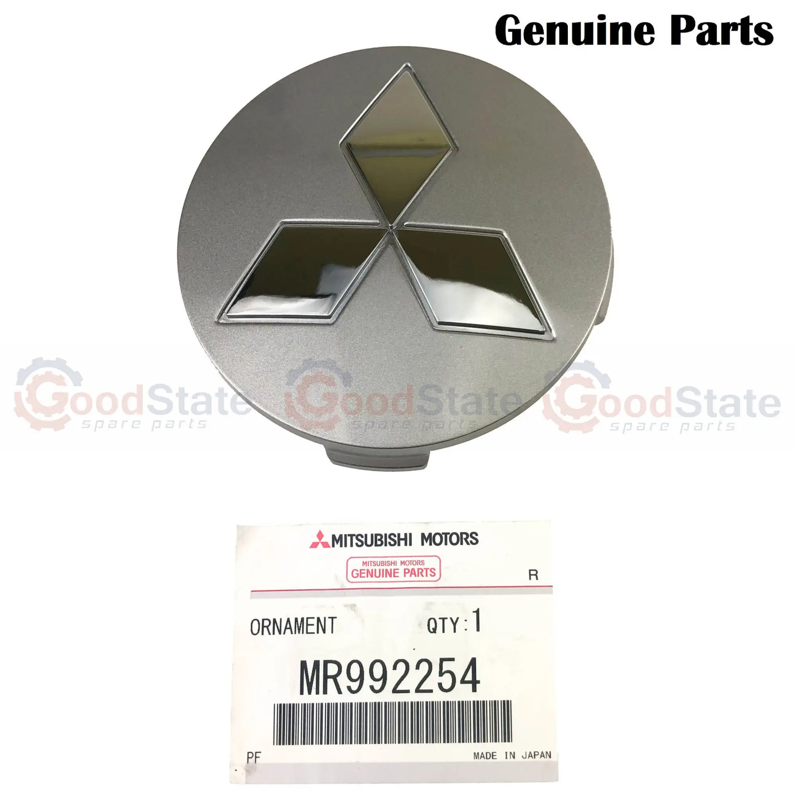 GENUINE Mitsubishi Montero Pajero Wheel Centre Hub Cap Silver 80mm MR992254