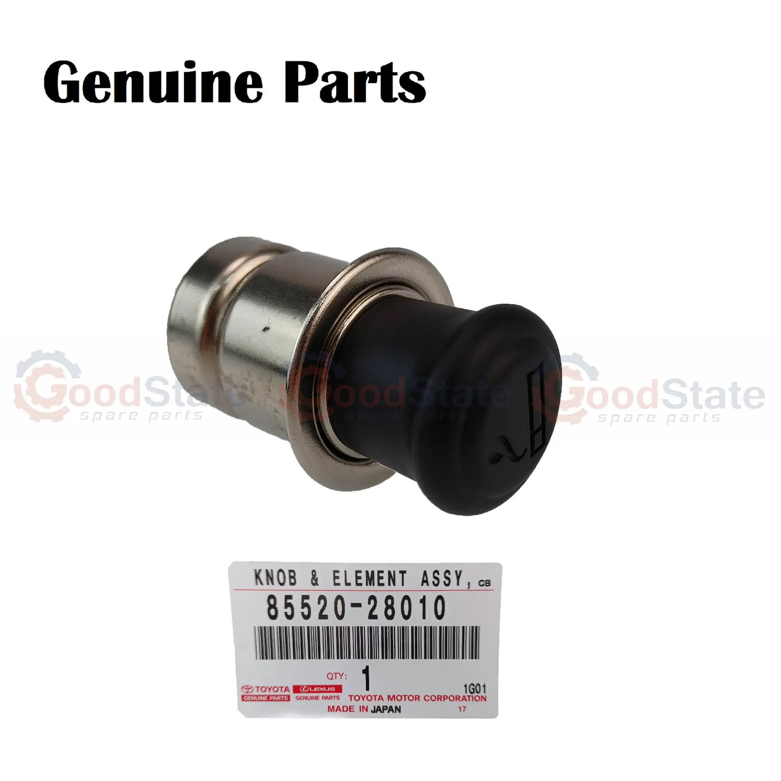 Genuine Toyota Prado 120 Series TRJ Cigarette Lighter Knob 85520-28010