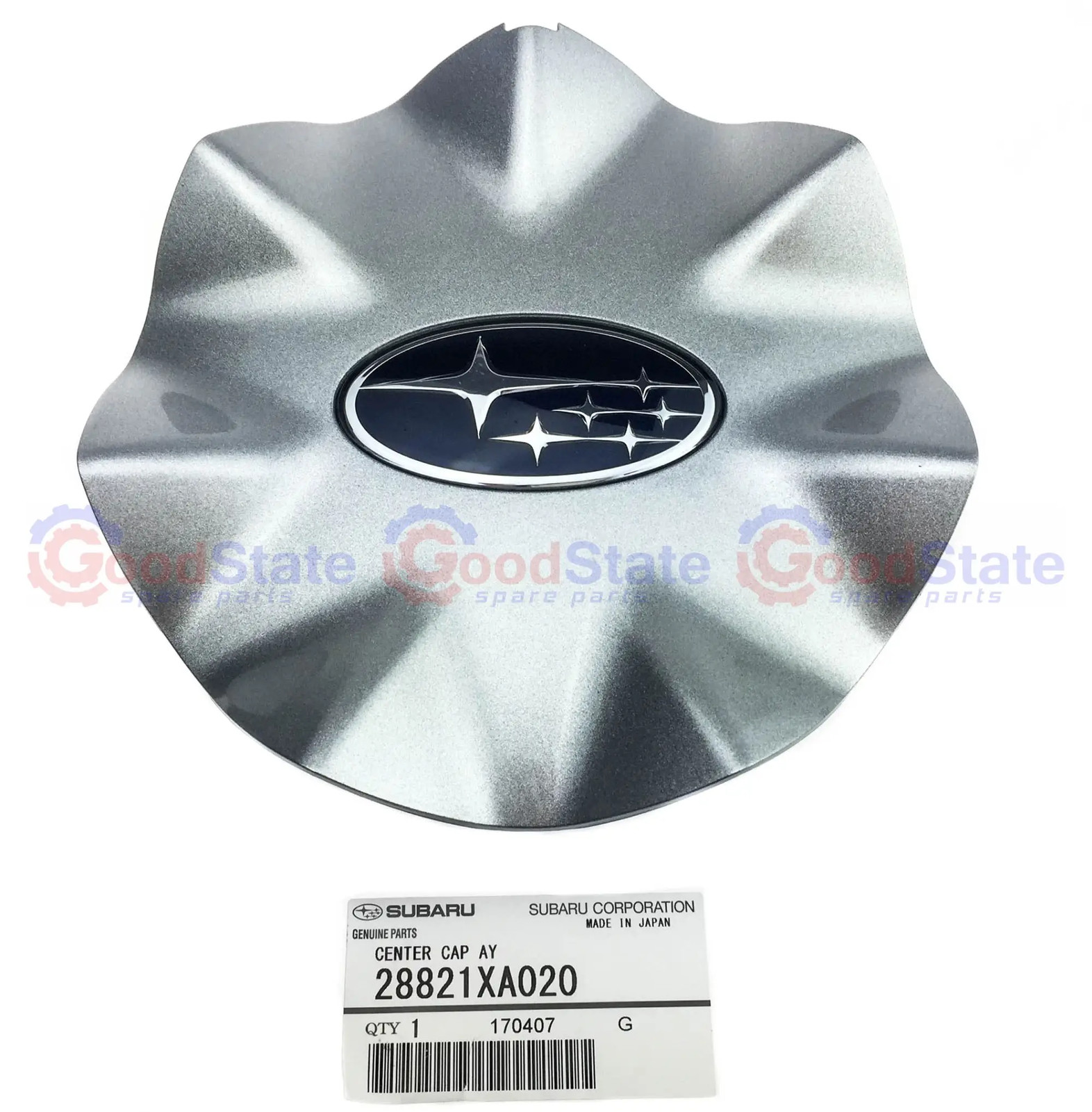 GENUINE Subaru Tribeca B9 W10 Silver Alloy Wheel Centre Hub Cap Cover 28821XA020