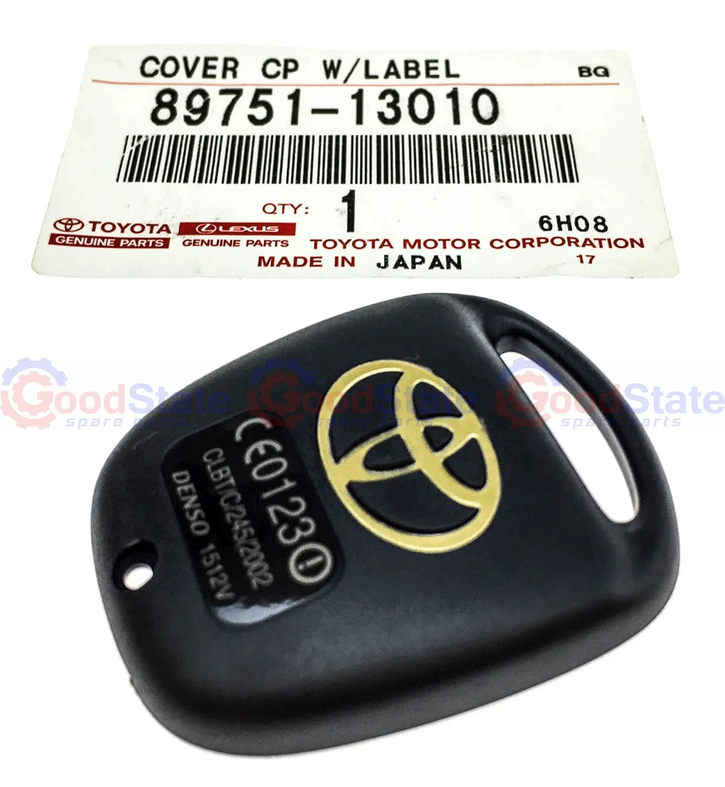 Genuine Toyota Prado 120 Series Remote Key Housing Rear Cover RZJ KZJ KDJ GRJ
