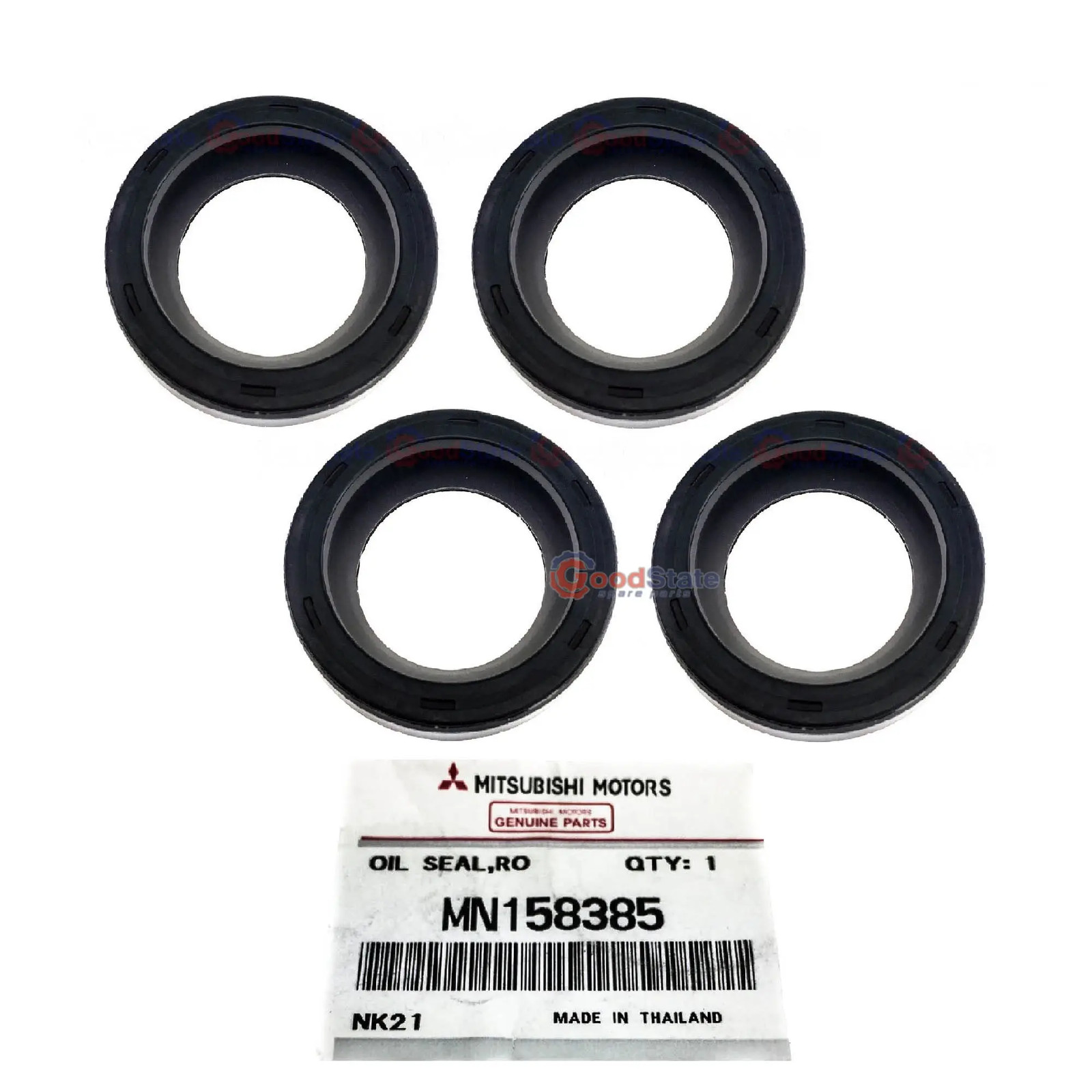 GENUINE Mitsubishi Pajero NS 3.2 4M41 Fuel Injector Oil Seal x4 MN158385 GS5554