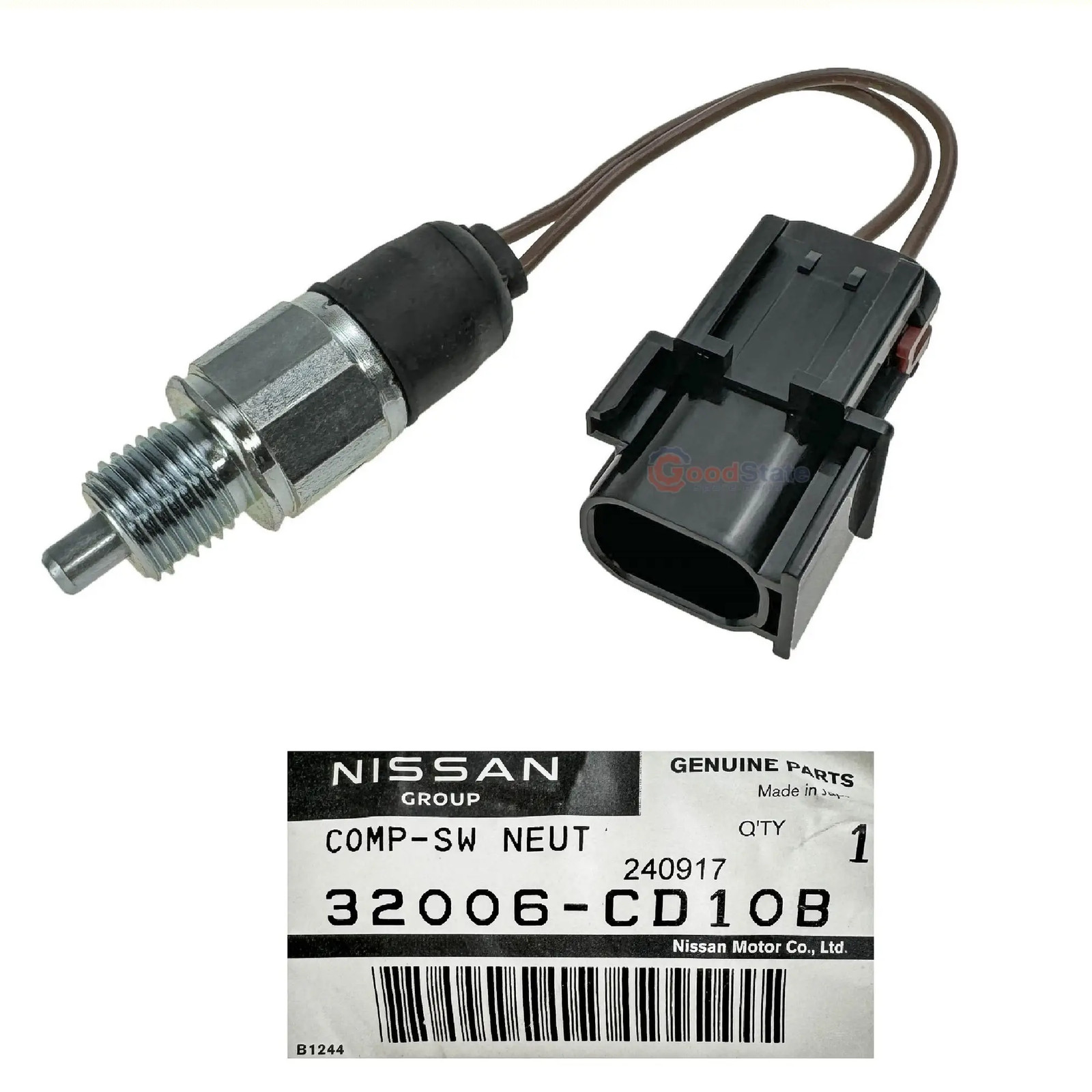 GENUINE Nissan Navara D40 6MT Neutral Position Switch Sensor 32006CD10B