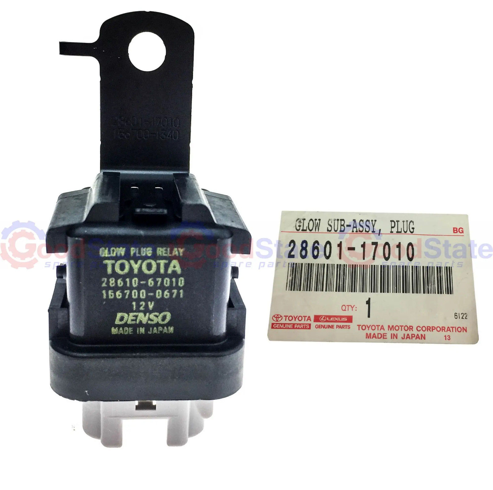 Genuine Toyota LandCruiser HZJ105 1HZ 4.2 Diesel Glow Plug Relay 2860117010