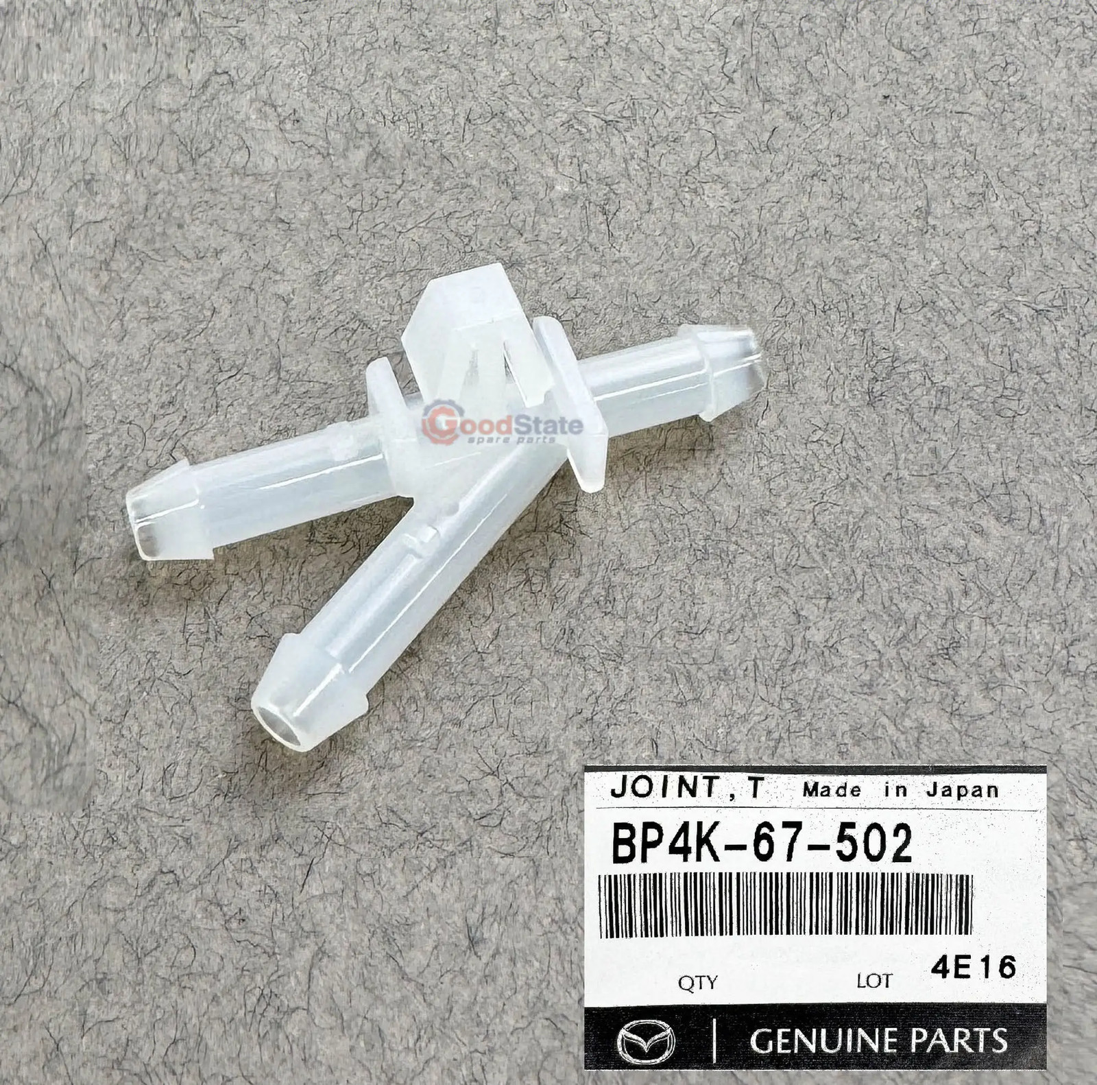 GENUINE Mazda 3 BK Windscreen Washer Hose Connector Y-Joint BP4K67502
