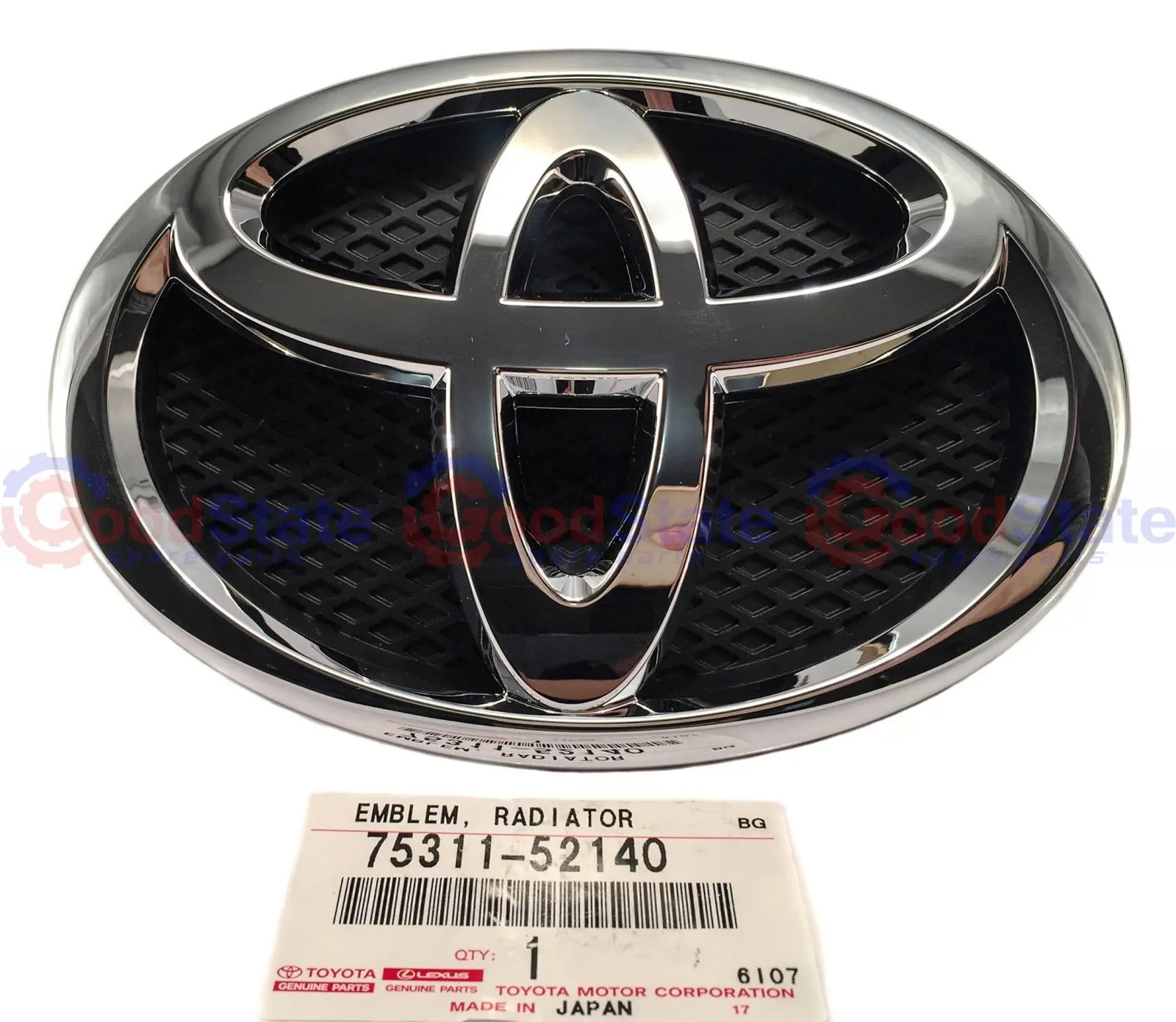 Genuine Toyota Yaris Front Grille Badge Emblem Ornament ZSP90 NCP91 NCP90 KSP90