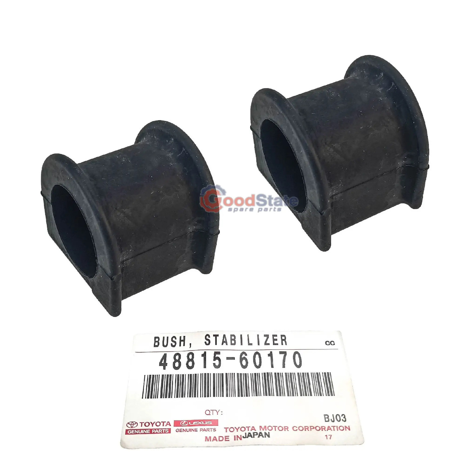 Genuine Toyota LandCruiser VDJ79 VDJ78 Front Stabilizer x2 48815-60170 GS5465
