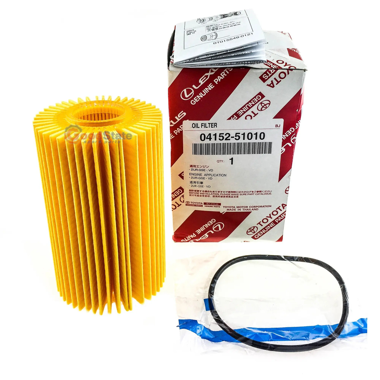 Genuine Toyota LandCruiser 79 78 76 Series VDJ 1VD 4.5 Diesel V8 Oil Filter