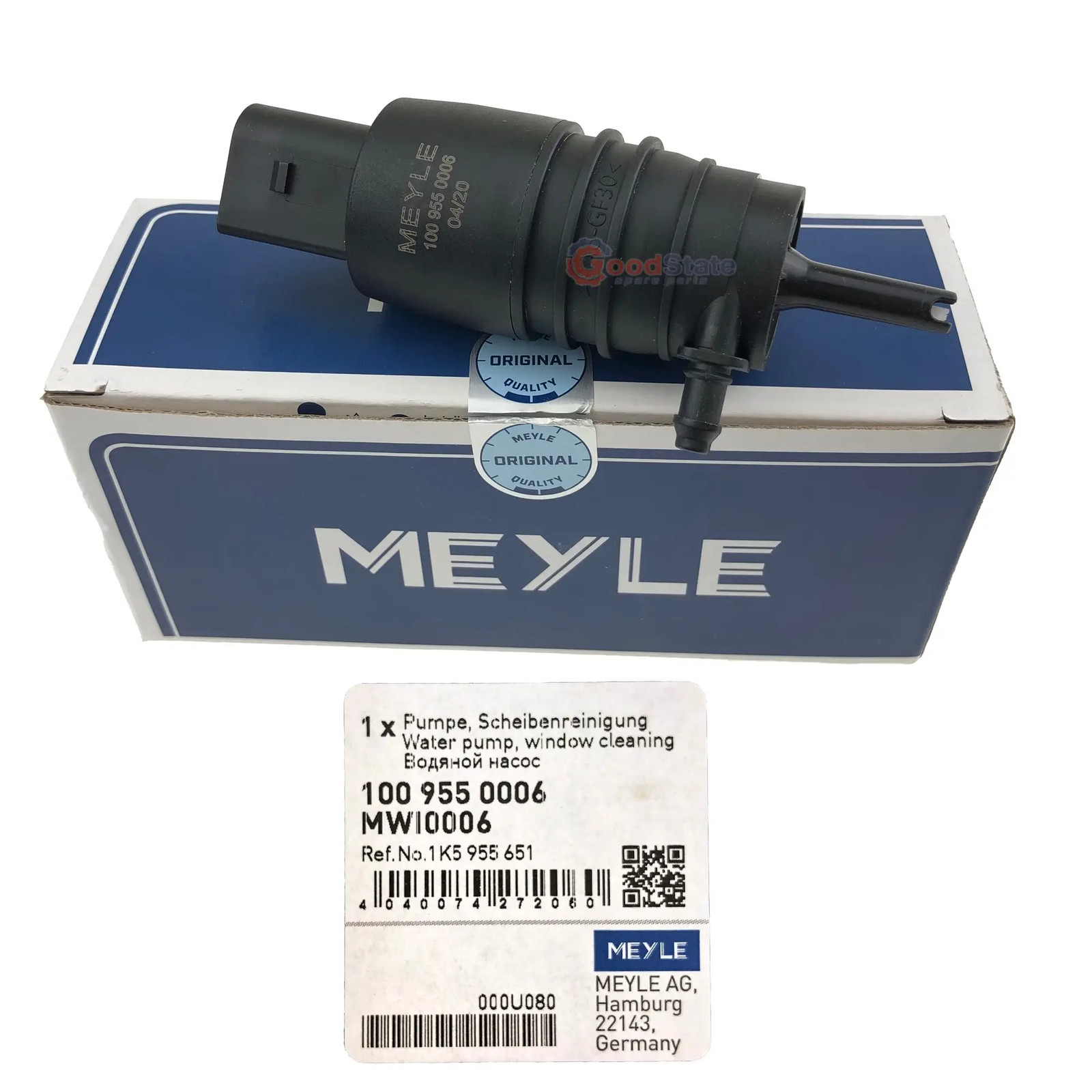 Meyle Windscreen Washer Bottle Tank Pump 1009550006 2108690821 Audi BMW