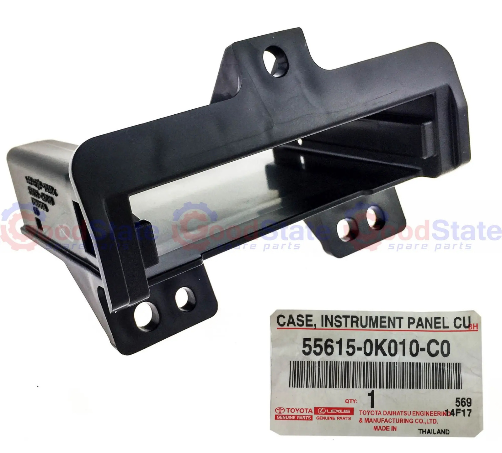 Genuine Toyota Hilux Cup Holder Bracket Retainer Black KUN36 KUN35 KUN26 KUN25