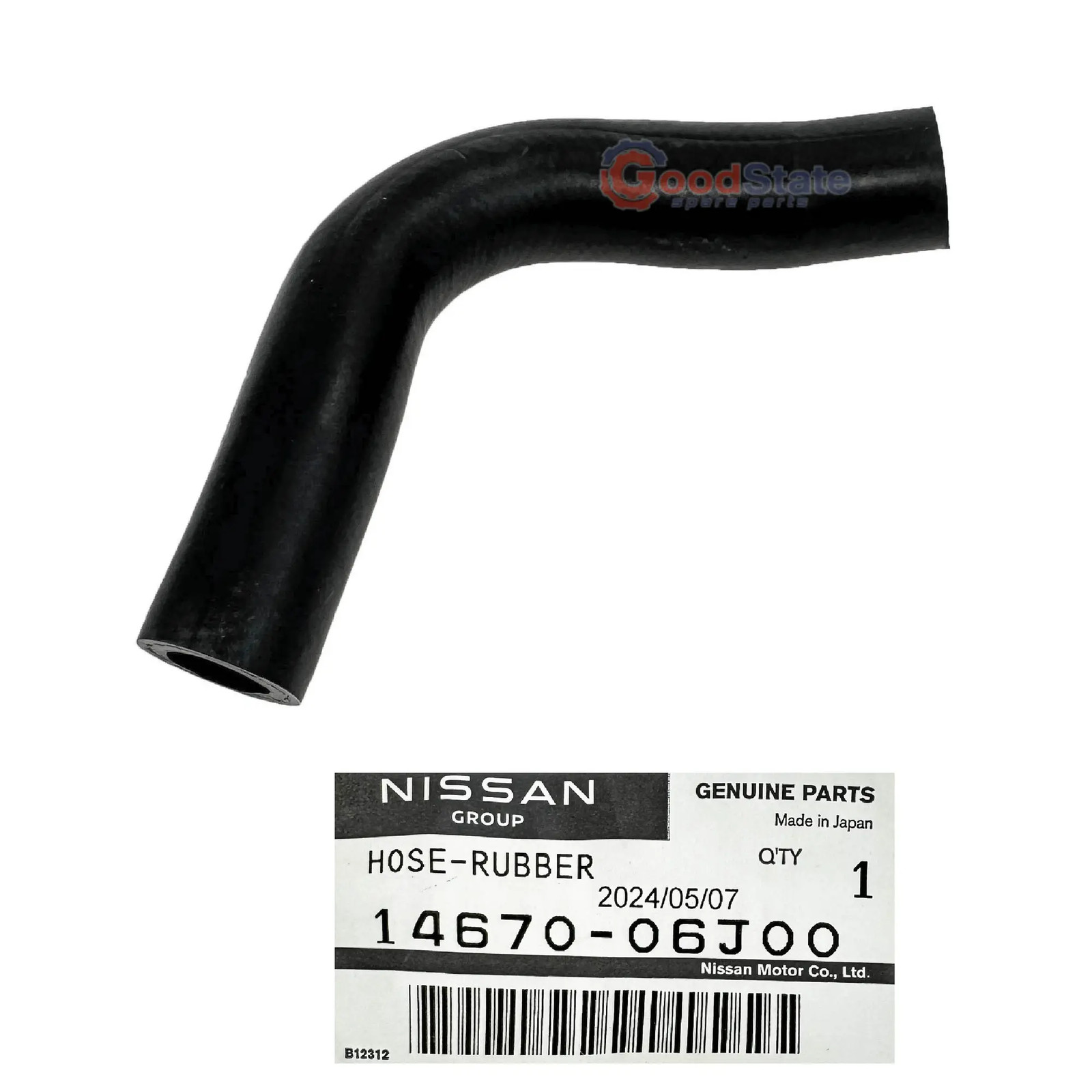 GENUINE Nissan Patrol Y60 TD42 4.2 Diesel Vacuum Pump Oil Drain Hose 14670-06J00