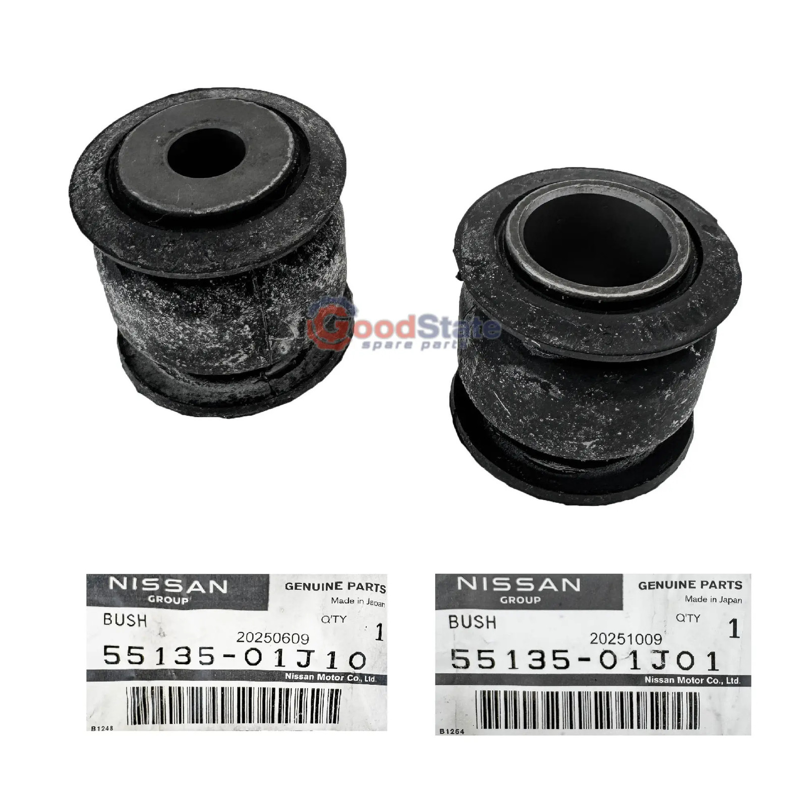 GENUINE Nissan Patrol Y60 Y61 Panhard Rod Bush Rubber Chassis End Kit Pair GS153