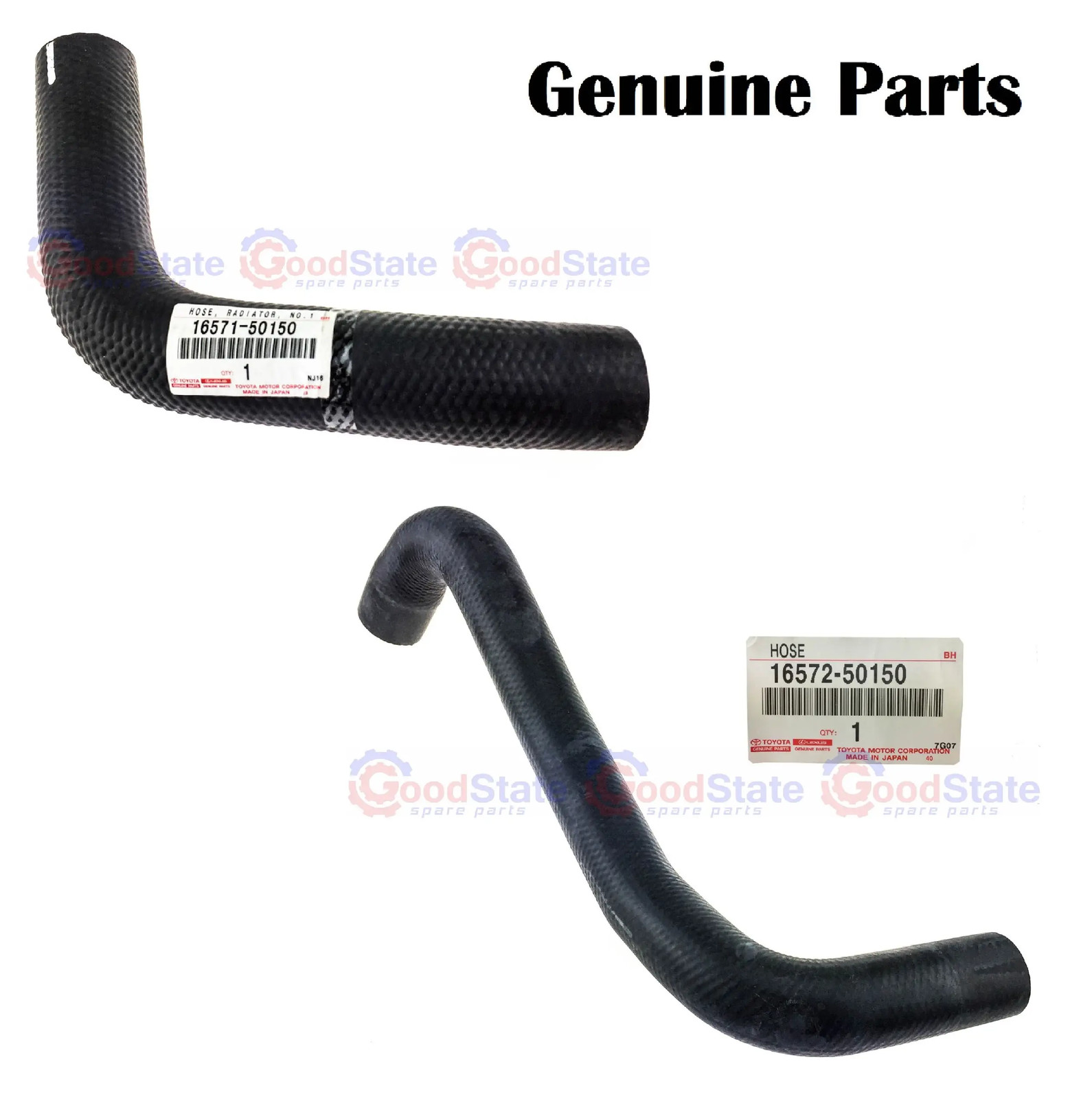 Genuine Toyota LandCruiser UZJ100 2UZ 4.7 Petrol Upper Lower Radiator GS5200