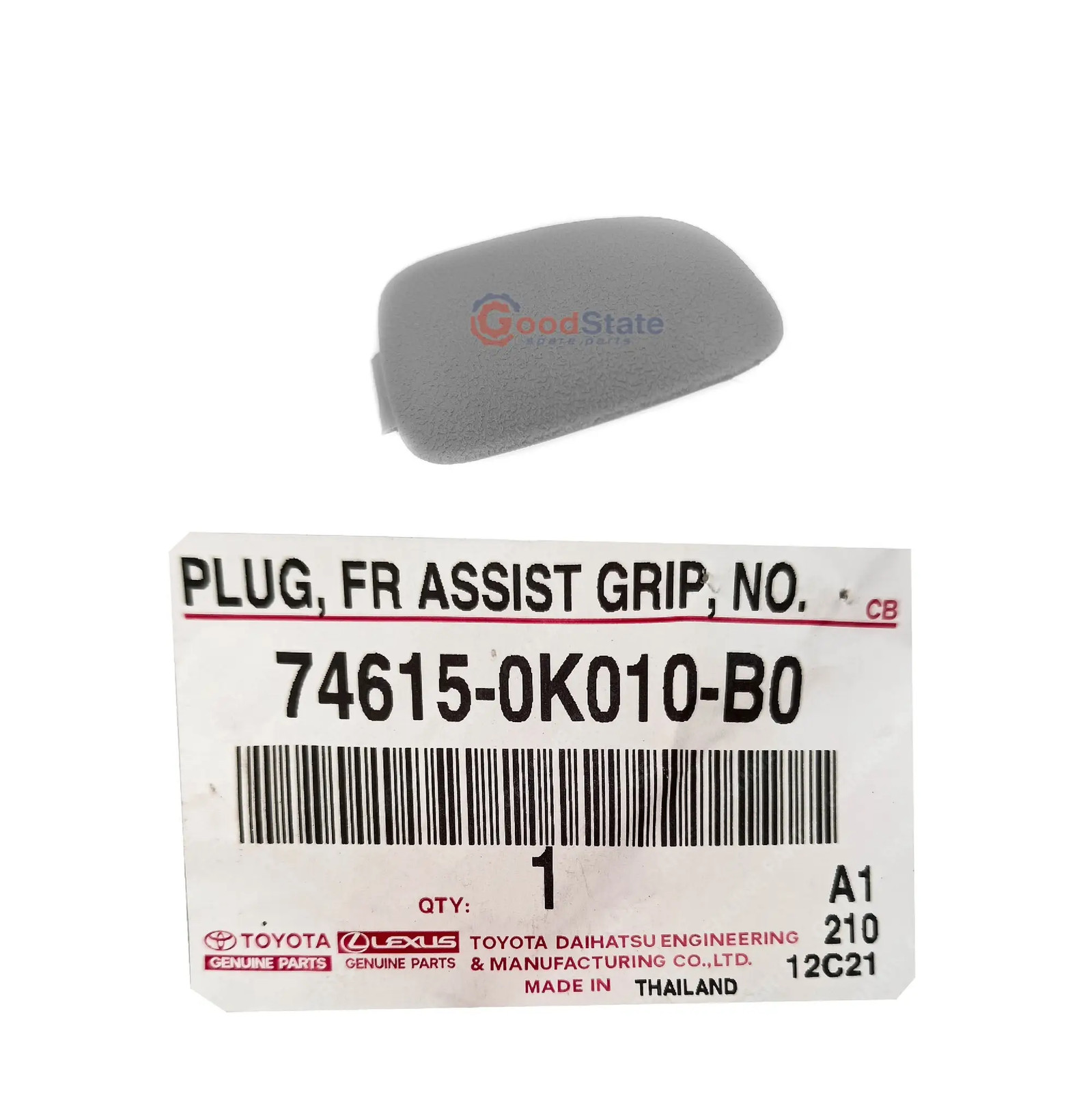 Genuine Toyota Hilux KUN35 KUN26 KUN25 Roof Handle Screw Cover 74615-0K010-B0