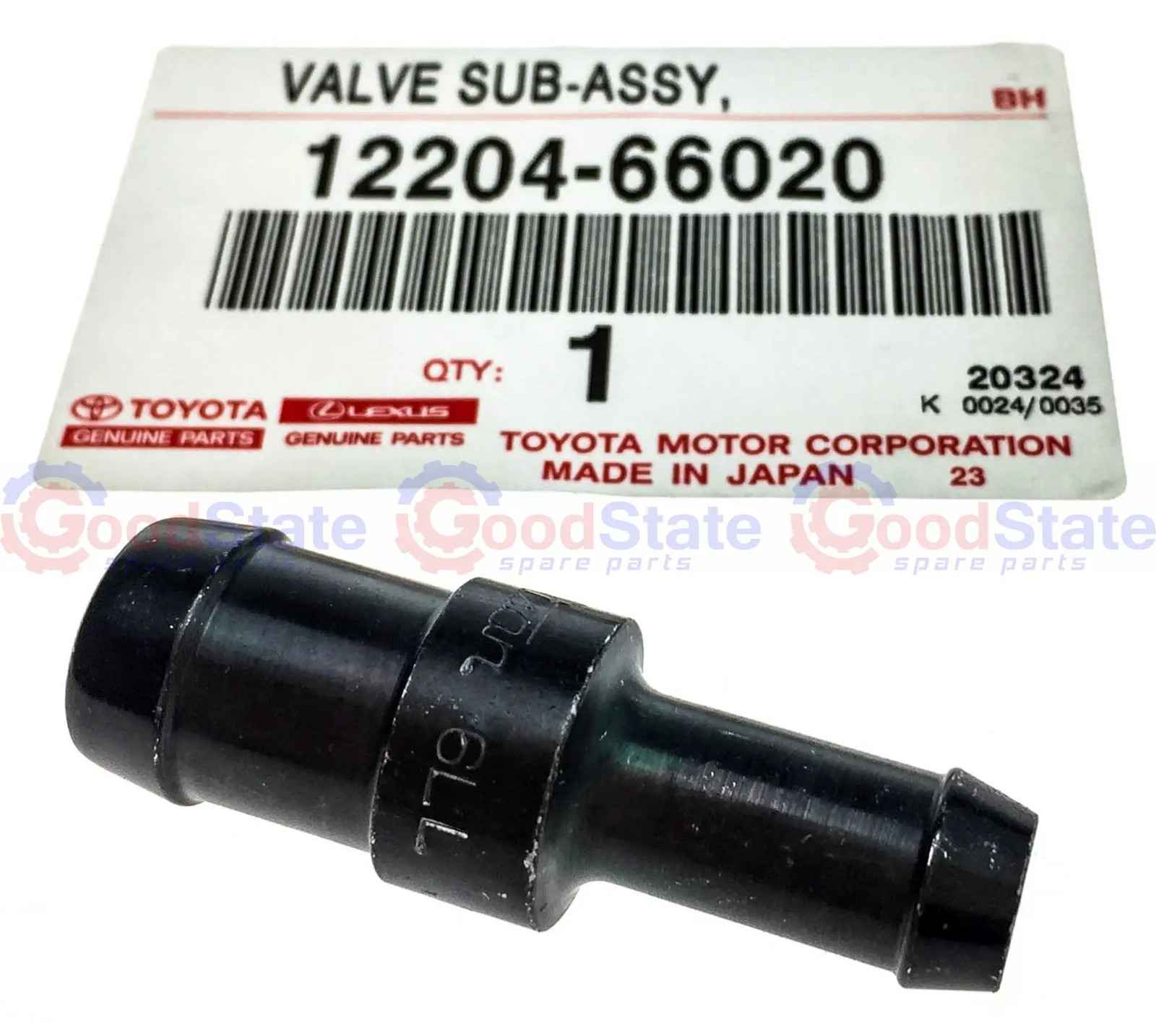 Genuine Toyota LandCruiser 105 Series FZJ 1FZ 4.5 Petrol PCV Valve 12204-66020