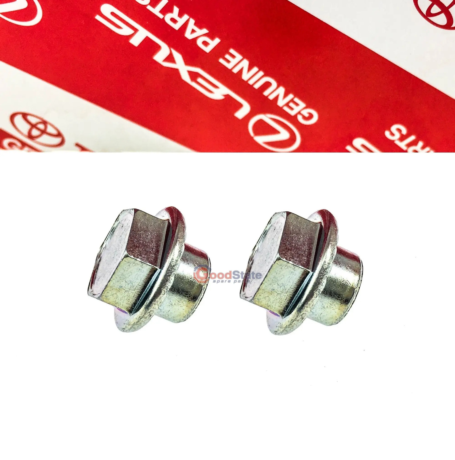 Genuine Toyota LandCruiser HZJ76 HZJ75 HZJ74 HZJ73 HZJ71 Wiper Arm Bolt Nut x2