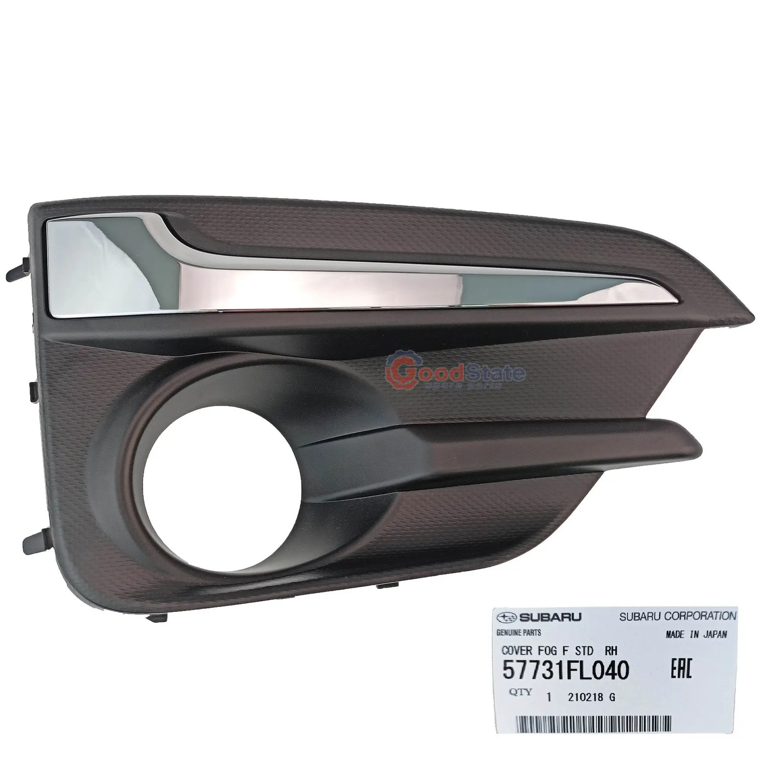 GENUINE Subaru Impreza 2016-Onwards Right RH Fog Light Cover Bezel 57731FL040