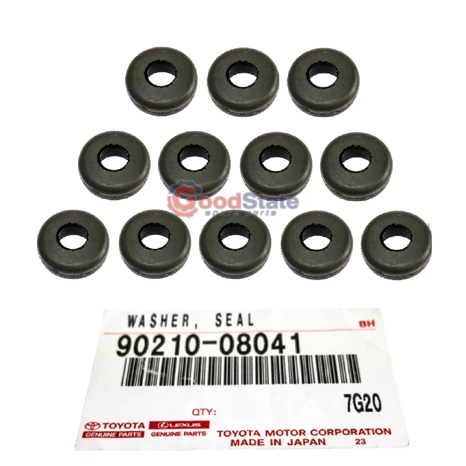 Genuine Toyota LandCruiser HZJ80 HZJ79 HZJ78 1HZ Intake Manifold Seal x12