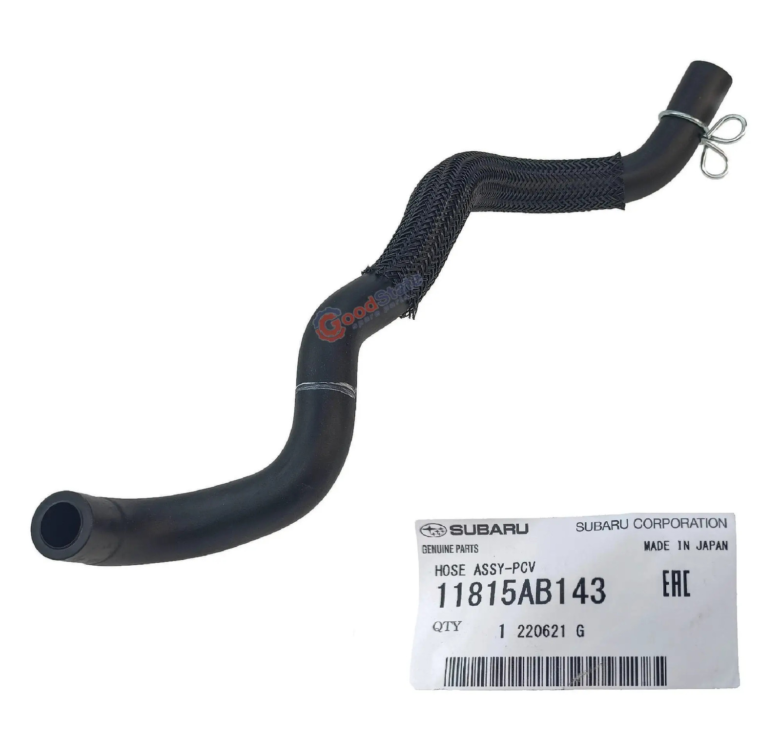 GENUINE Subaru Impreza WRX STi 2000-2014 PCV Breather Hose 11815AB143