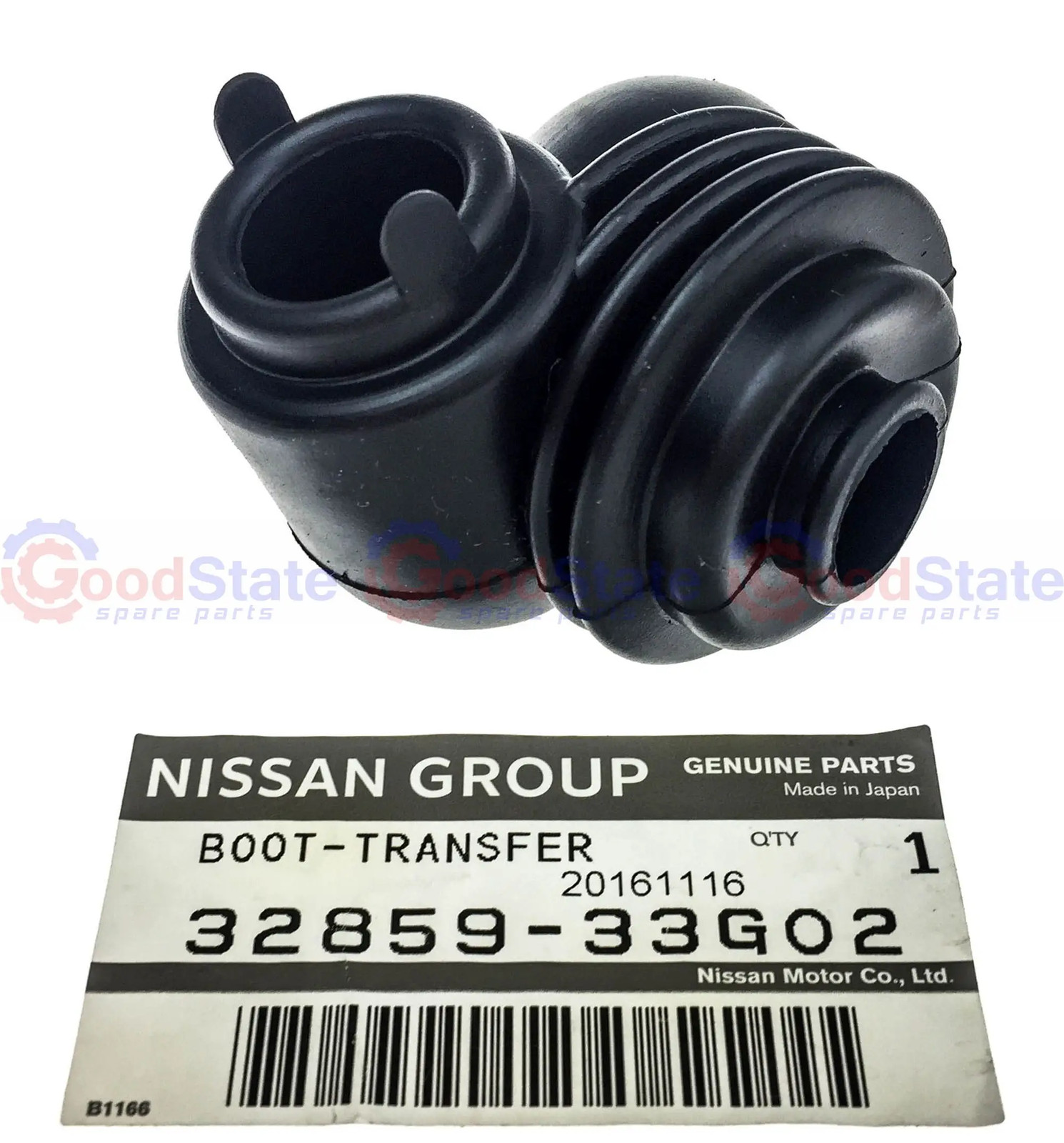 Genuine Nissan Patrol GQ Y60 Lower Transfer Lever Rubber Shift Boot 32859-33G02