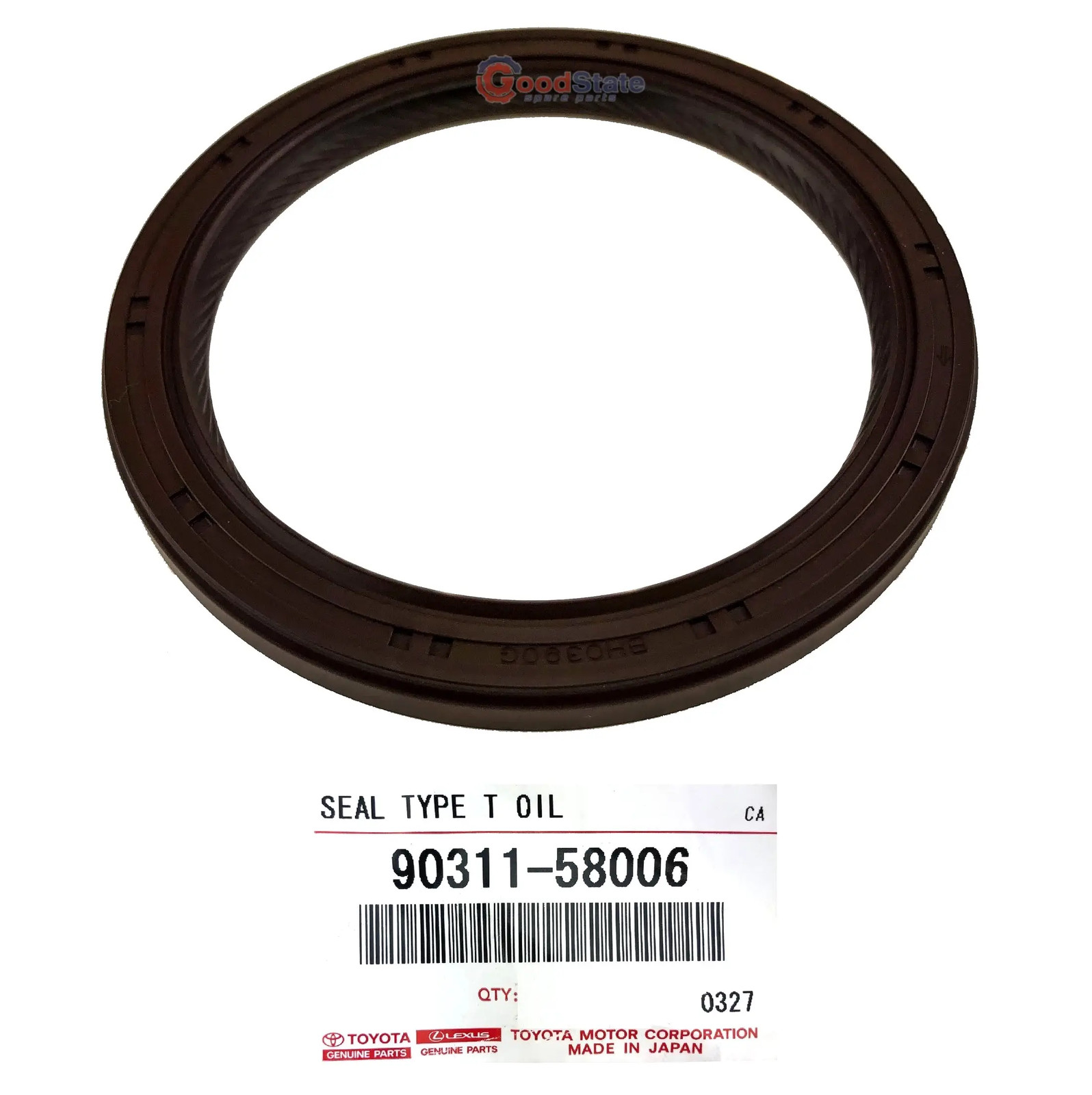 Genuine Toyota LandCruiser 80 Series 1HD 1HZ Timing Cover Oil Seal 9031158006
