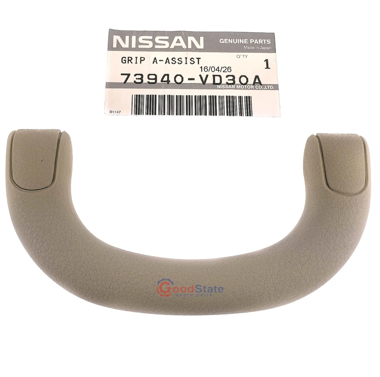 GENUINE Nissan Patrol Y61 GU Series 4 Front A Pillar Grab Handle 73940VD301