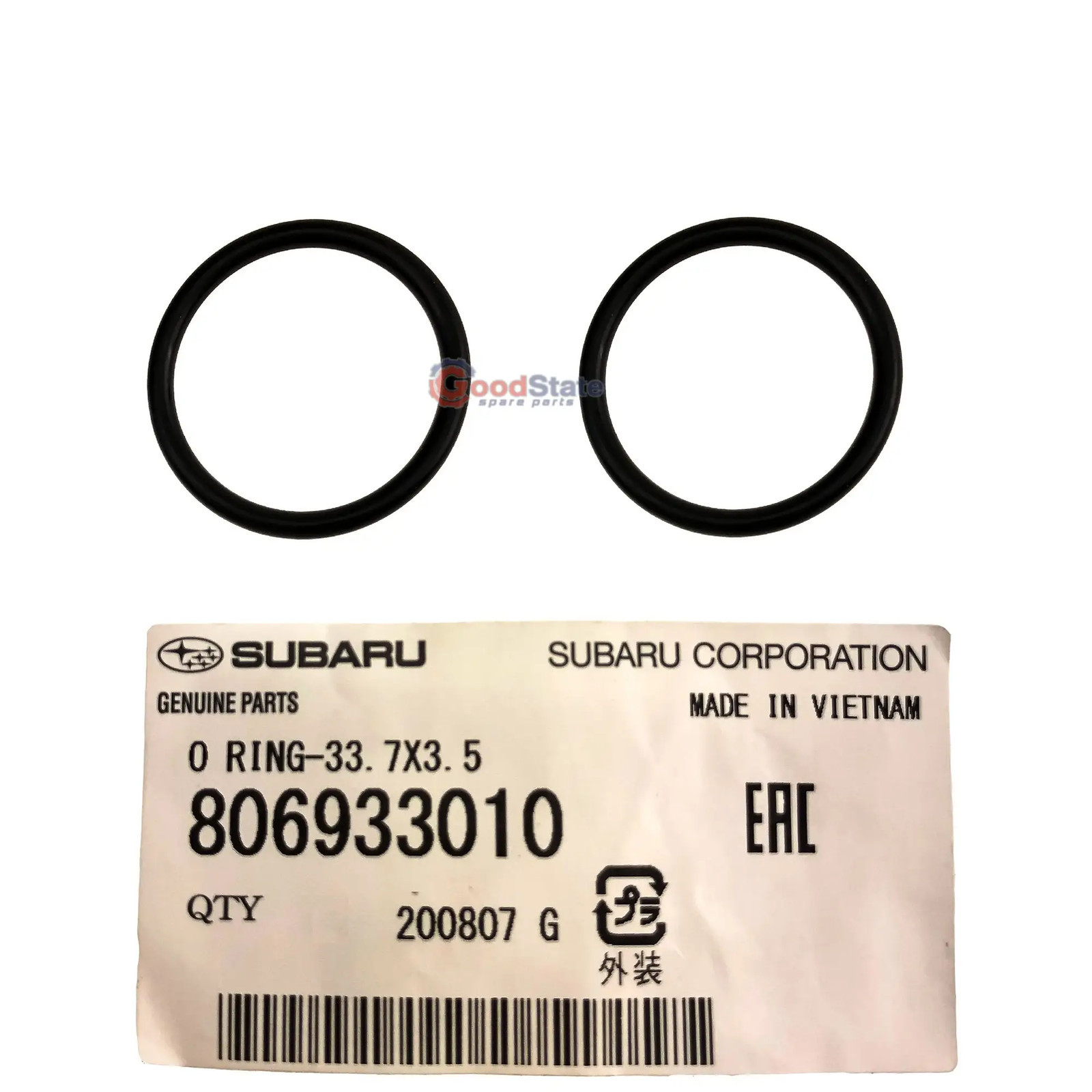 GENUINE Subaru Impreza Water Cross Over Transfer x2 806933010 806933080 GS3483