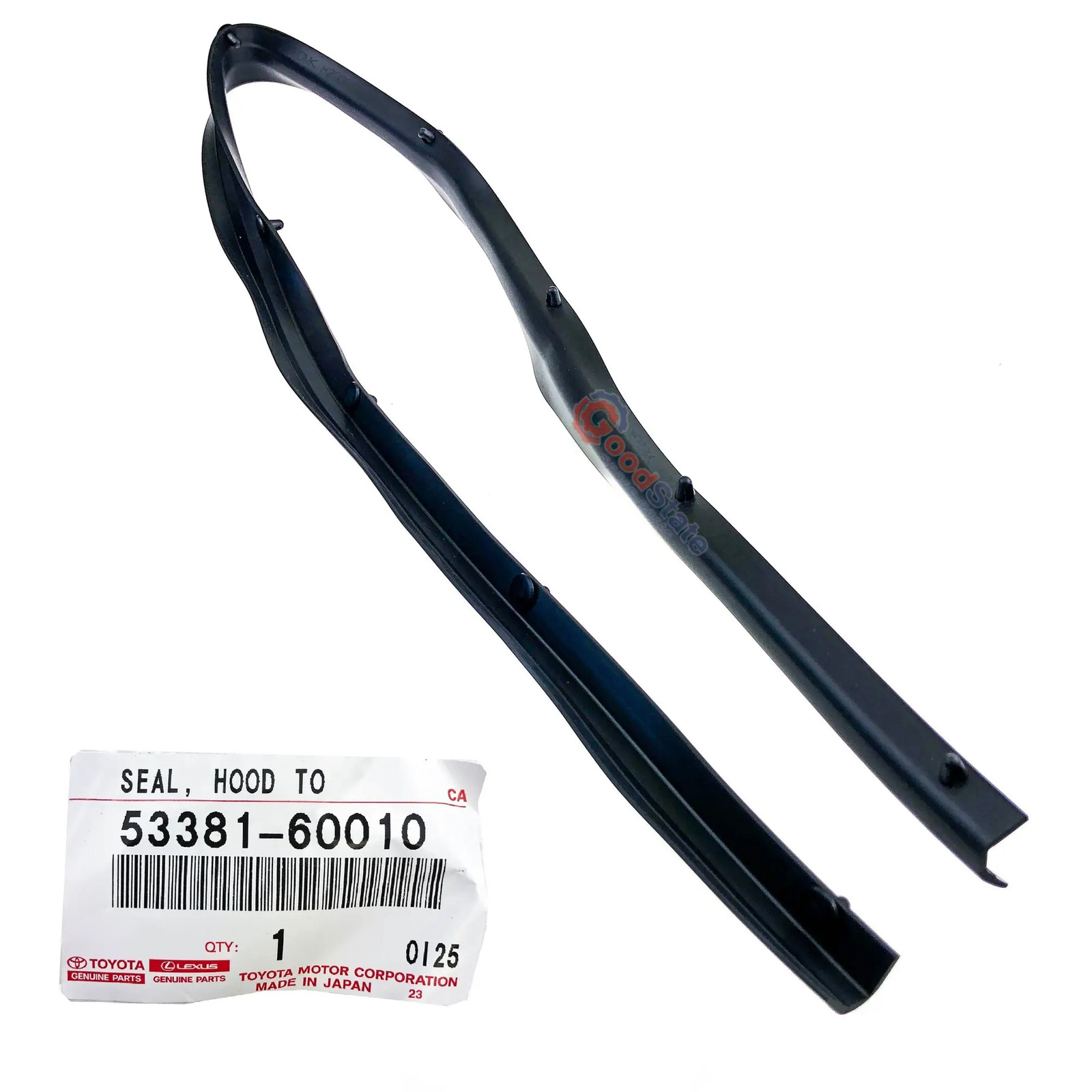Genuine Toyota LandCruiser 80 Series HZJ Hood Radiator Support Seal 5338160010