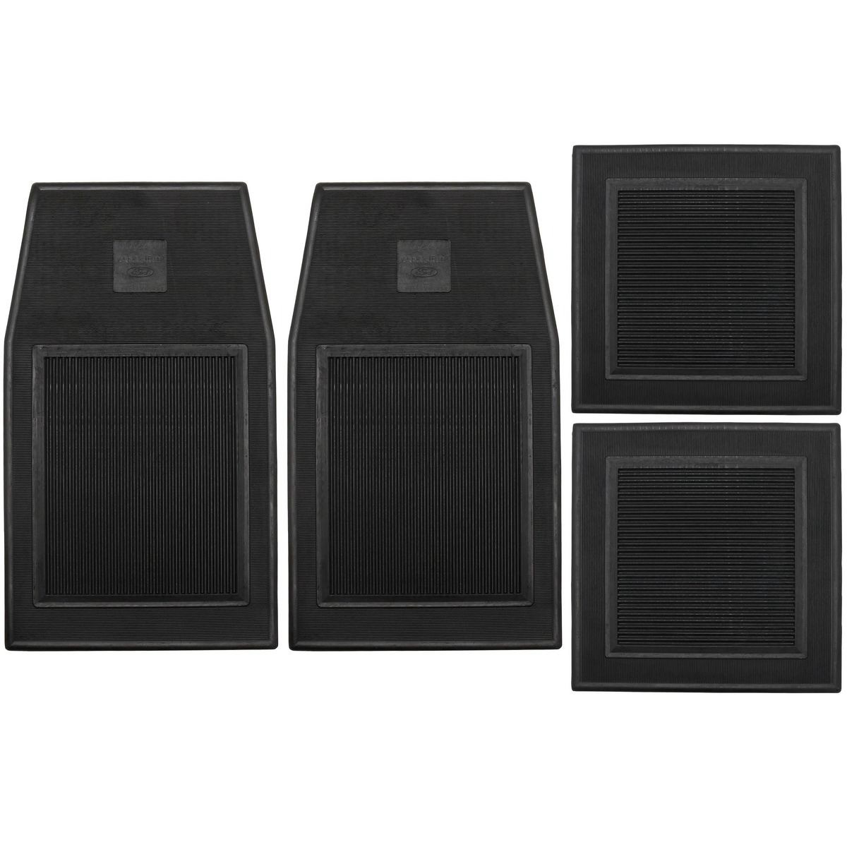 Mat Rubber Set of 4 Ford Branded Autolite - F2526 Auto