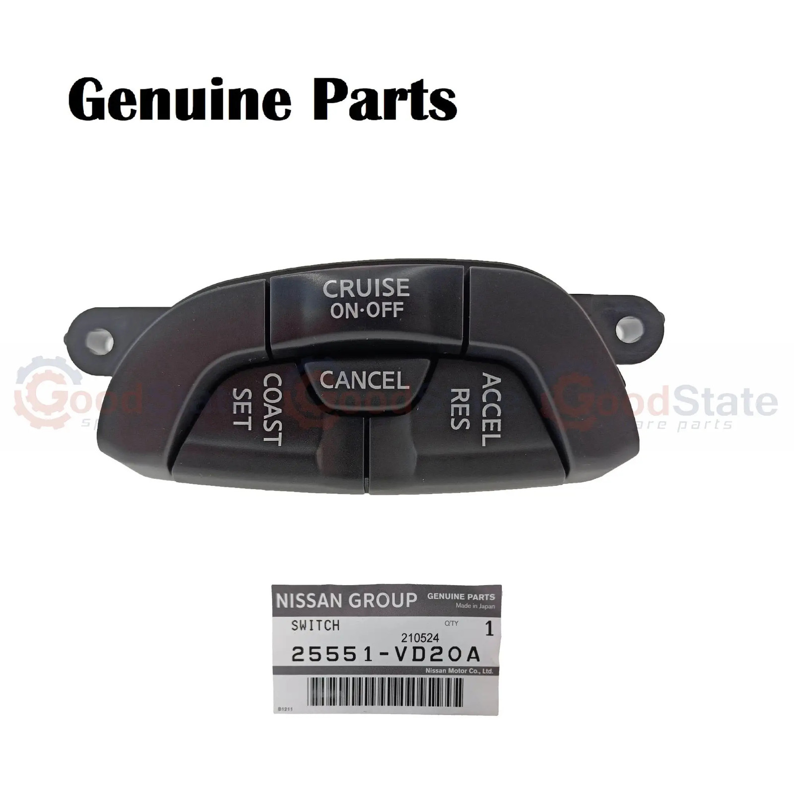 GENUINE Nissan Patrol Y61 GU 04-On Steering Wheel Cruise Control Switch Buttons