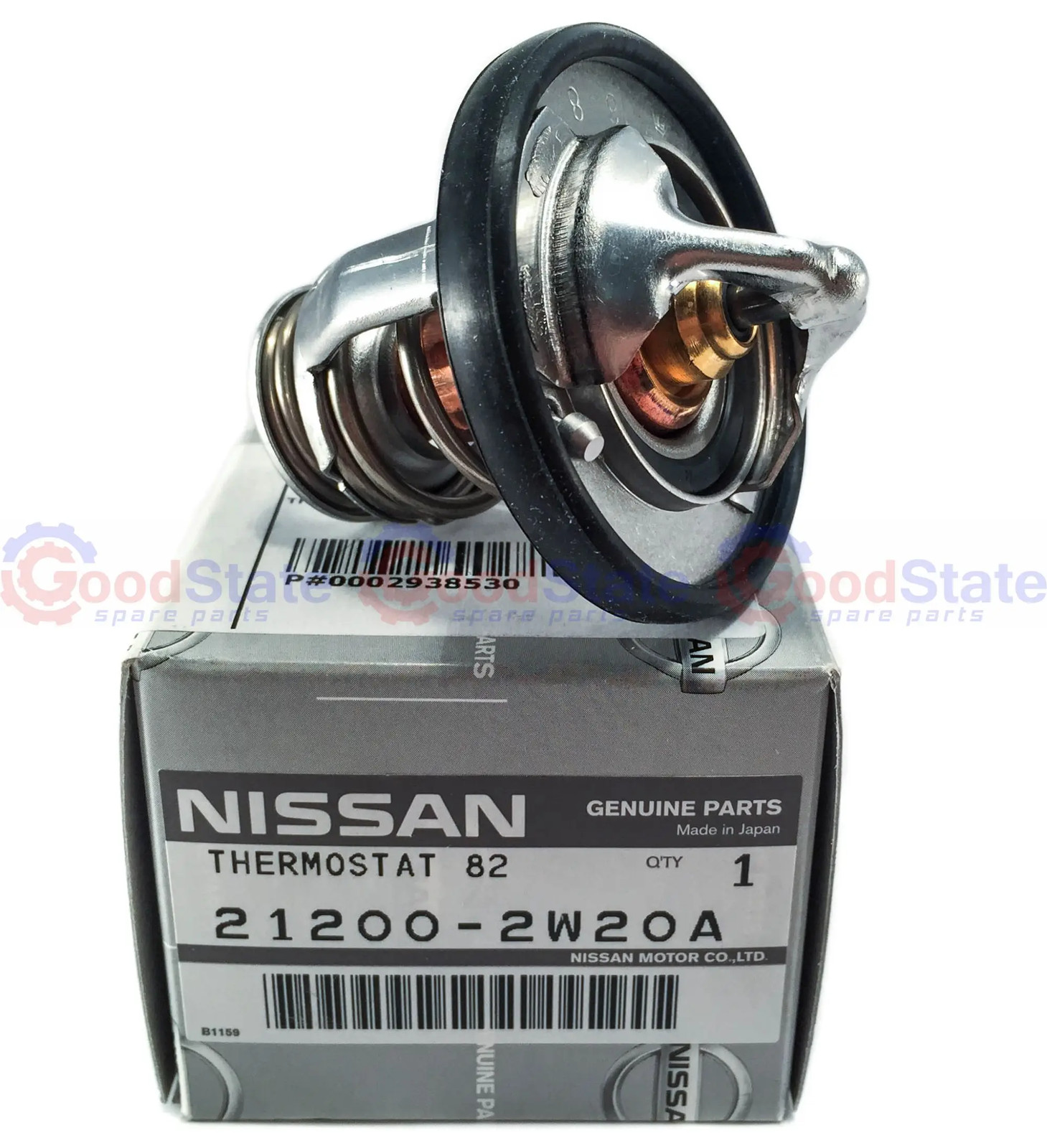 Genuine NISSAN ZD30 Thermostat Patrol GU Y61 Navara D22 21200-2W20A