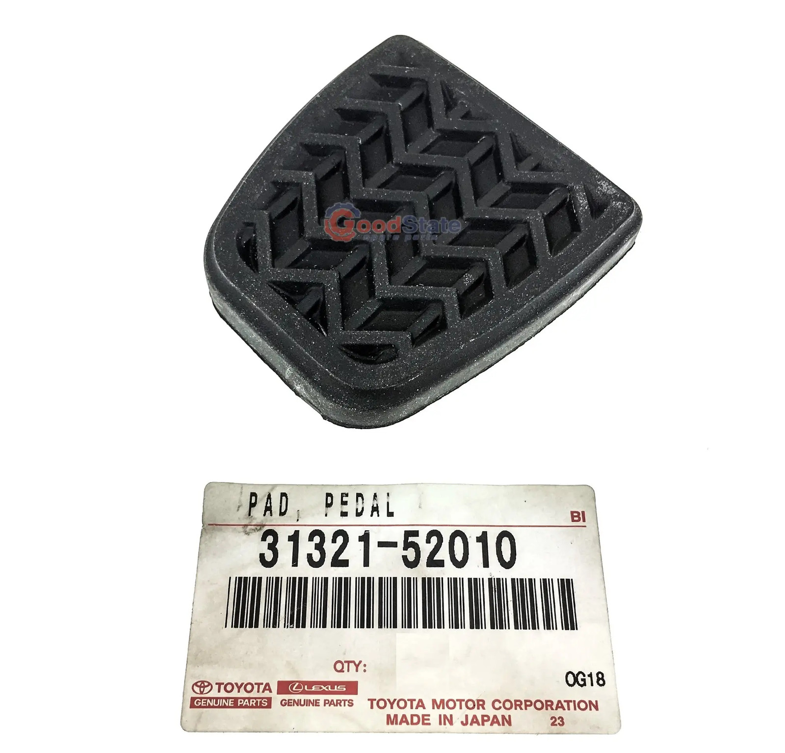 Genuine Toyota LandCruiser 79 78 Series VDJ HZJ GRJ FZJ Brake Pedal Rubber Pad