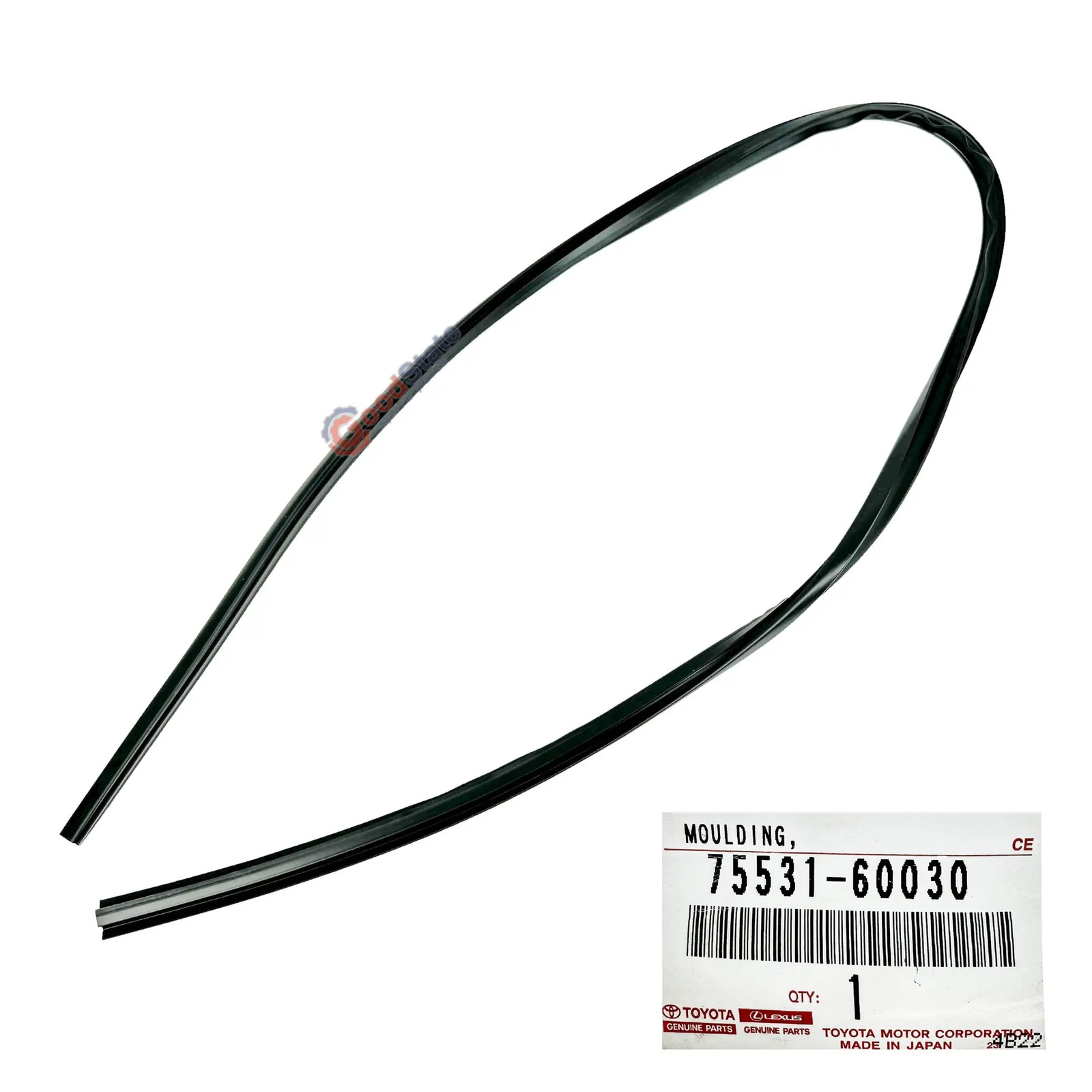 Genuine Toyota LandCruiser 100 Series Front Windscreen Moulding 75531-60030