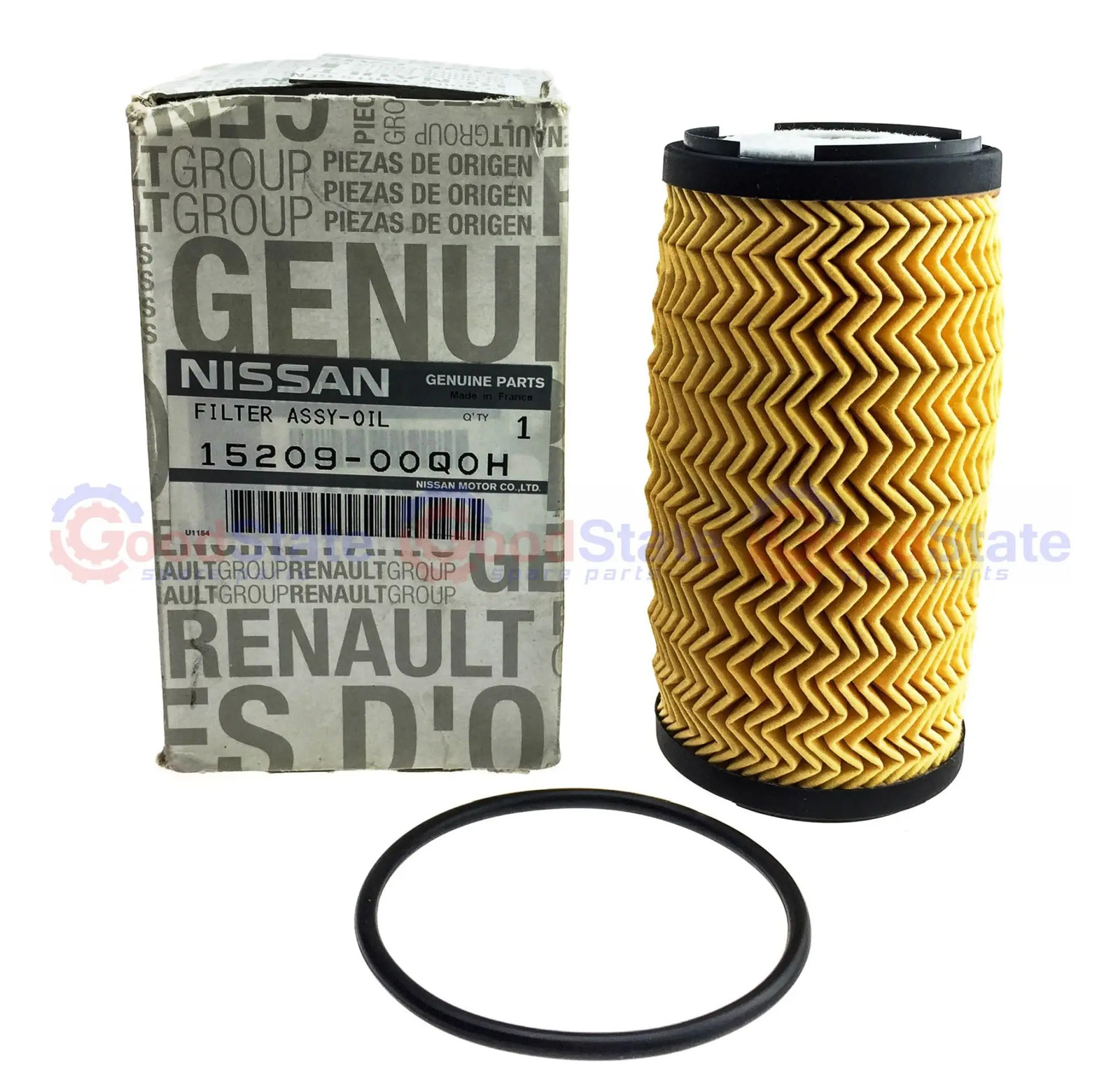 GENUINE Nissan NAVARA NP300 D23 YS23 Diesel Oil Filter 1520900Q0H 2015-on