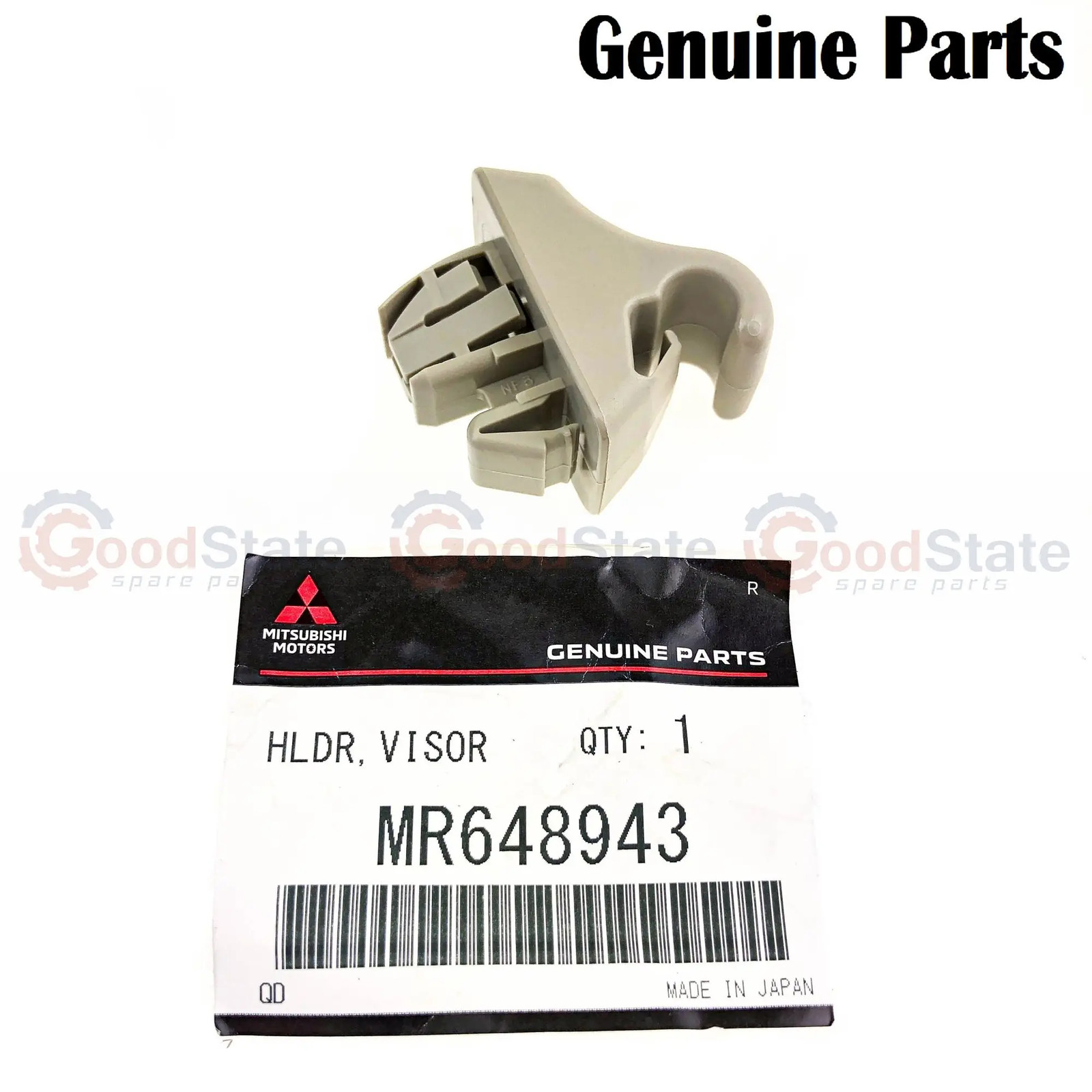 GENUINE Mitsubishi Delica Montero Pajero Mini Sun Visor Holder Clip 1x MR648943