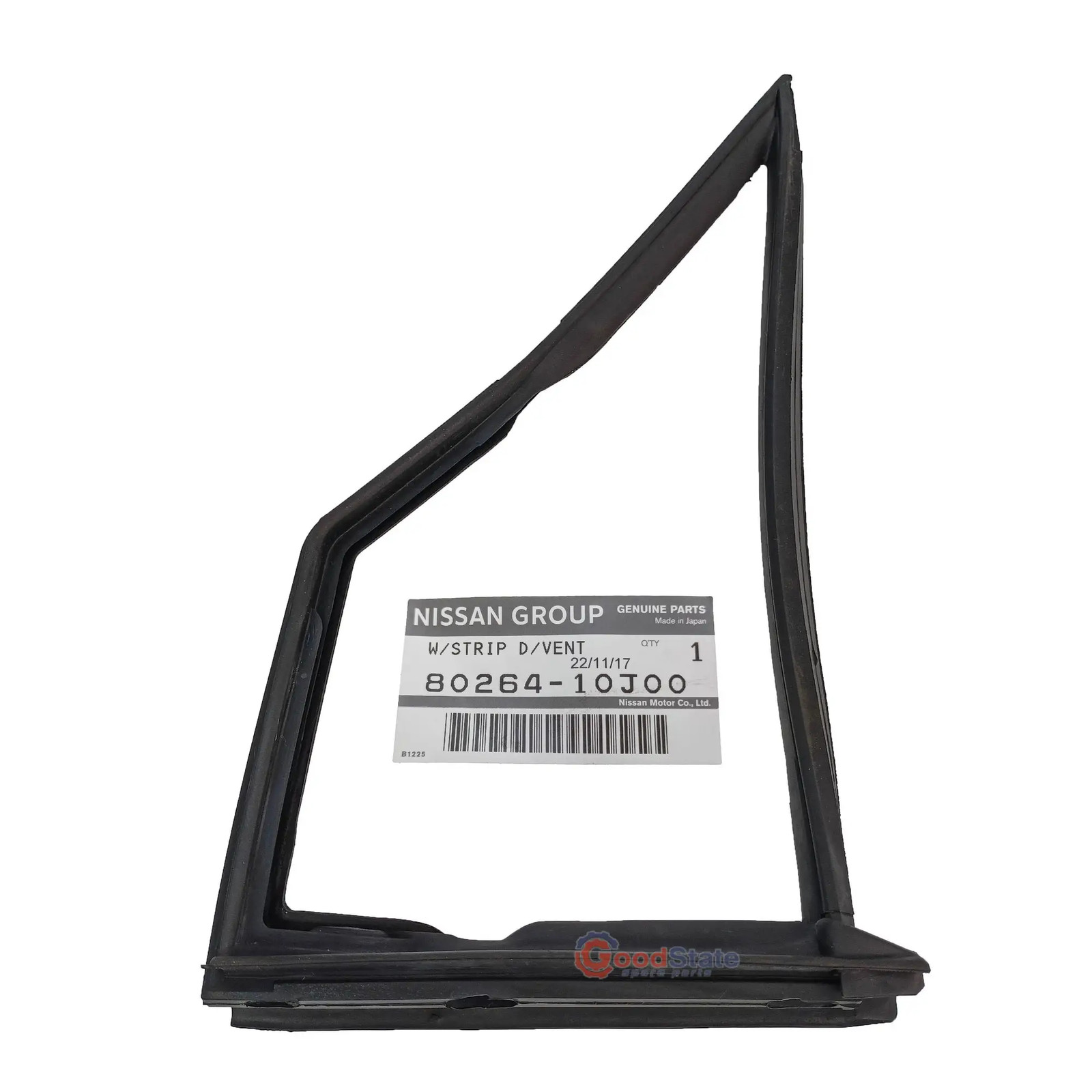 GENUINE Nissan Patrol Y60 GQ Front RH 1/4 Vent Window Rubber Seal 8026410J00