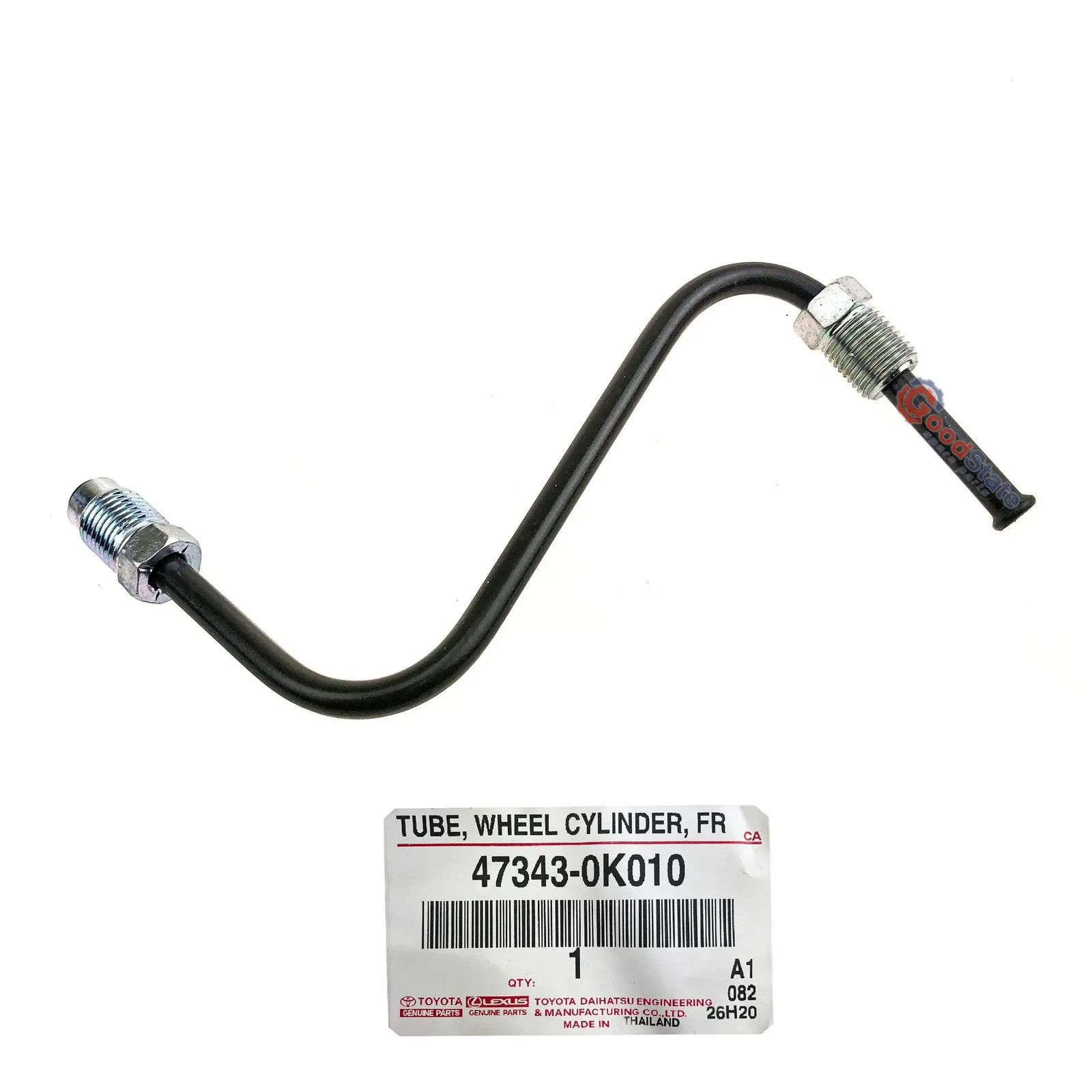 Genuine Toyota Hilux LH Front Brake Tube 47343-0K010 TGN36 TGN26 KUN36 KUN35