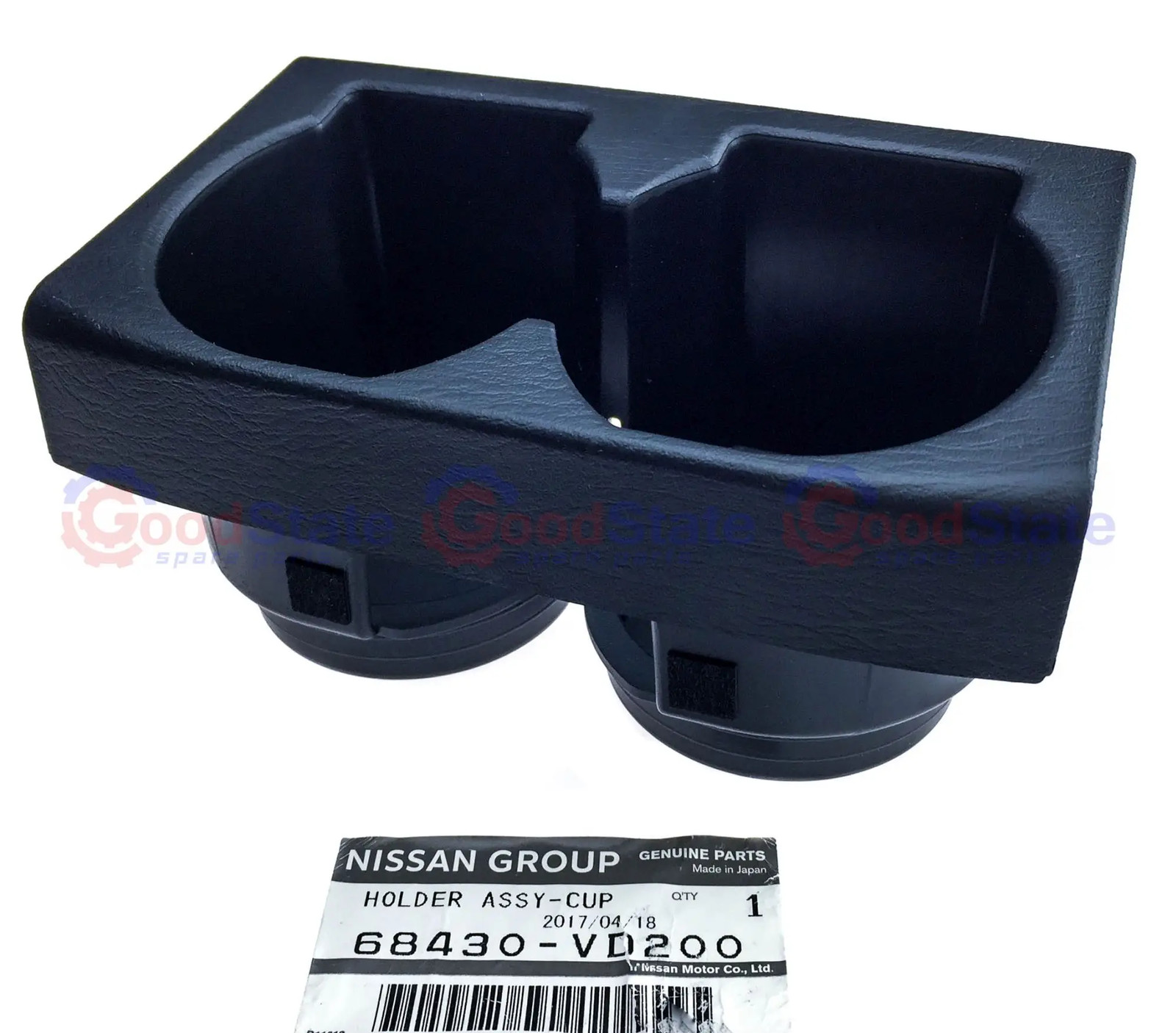 Genuine Nissan Patrol GU Y61 Cup Holder Black Centre Console Trim 68430VD200
