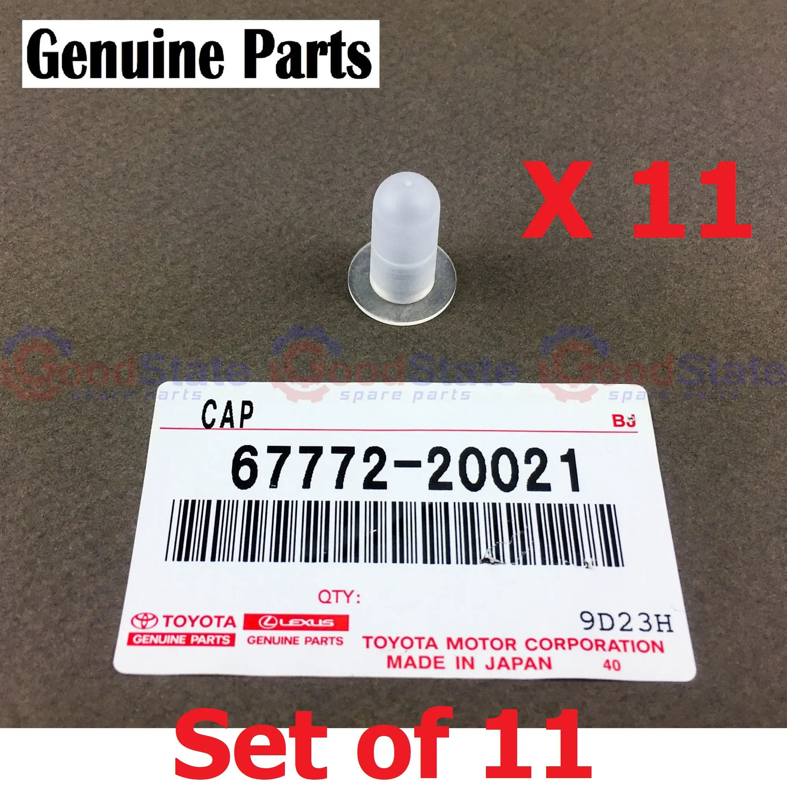 Genuine Toyota LandCruiser 60 45 40 55 47 Series HJ FJ BJ Trim Retainer Cap x11