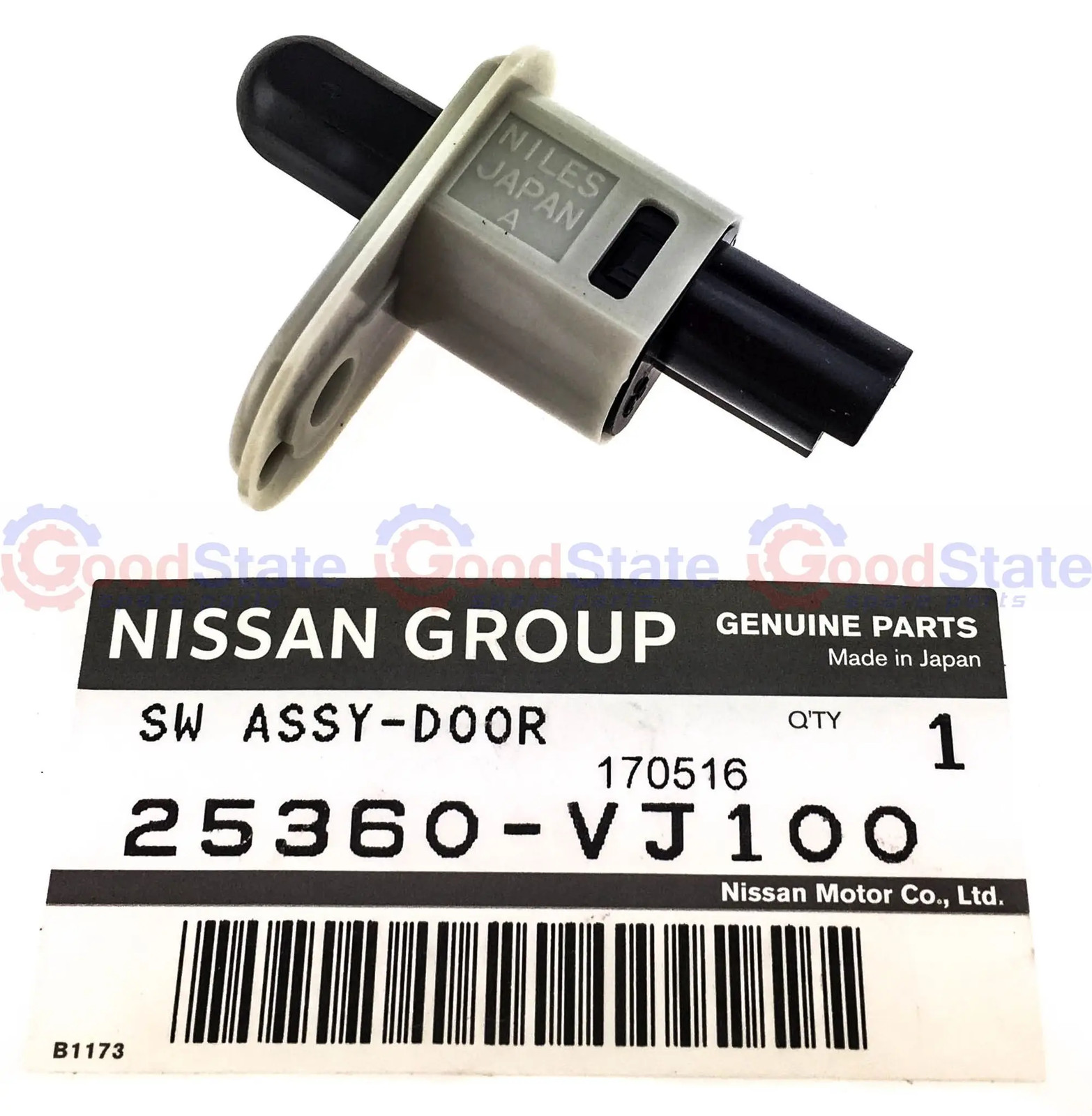 Genuine Nissan Navara D22 Courtesy Front Door Light Switch 25360-VJ100
