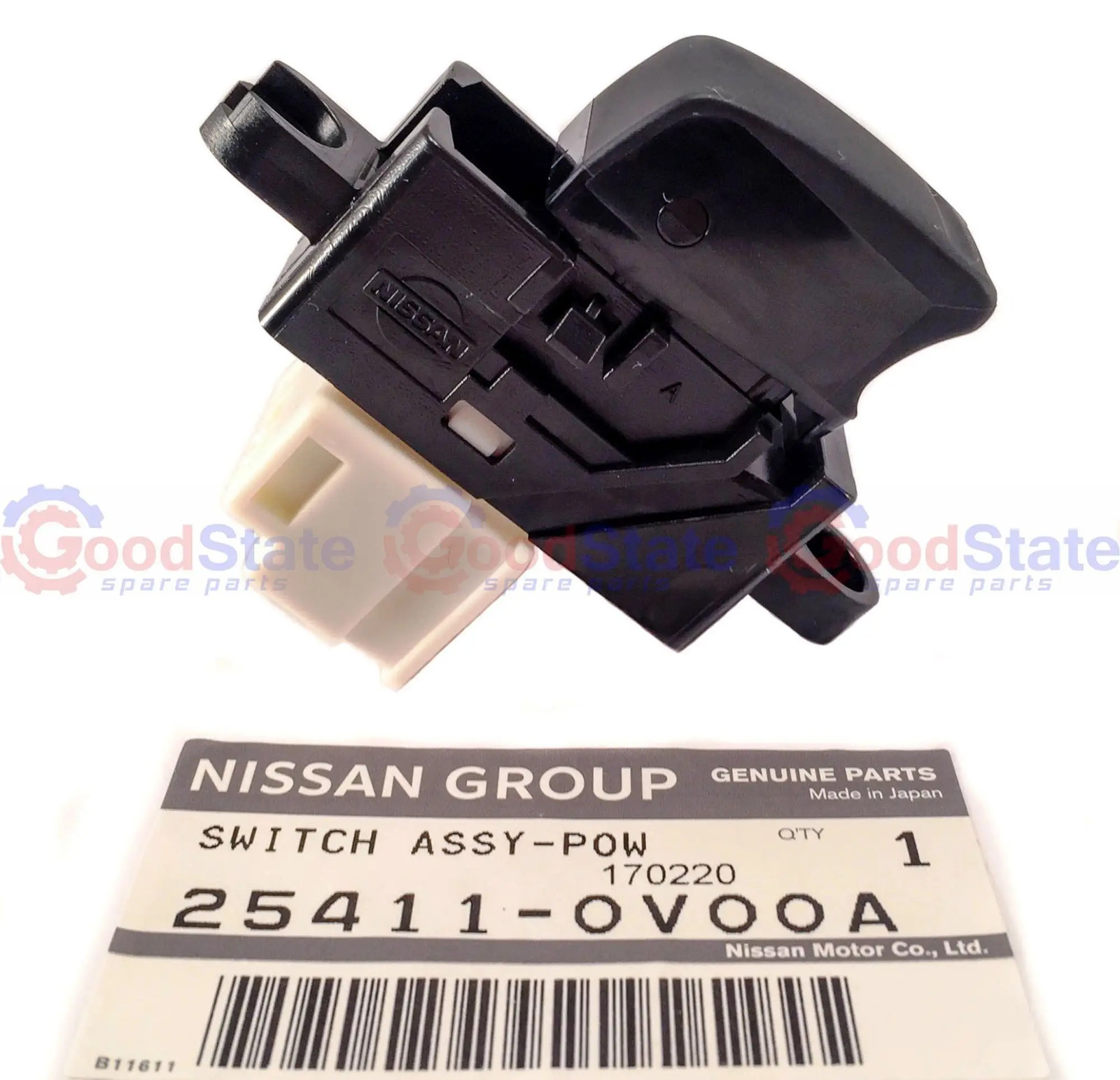 Genuine Nissan Patrol GU Y61 Electric Power Window Switch 25411 0V00A
