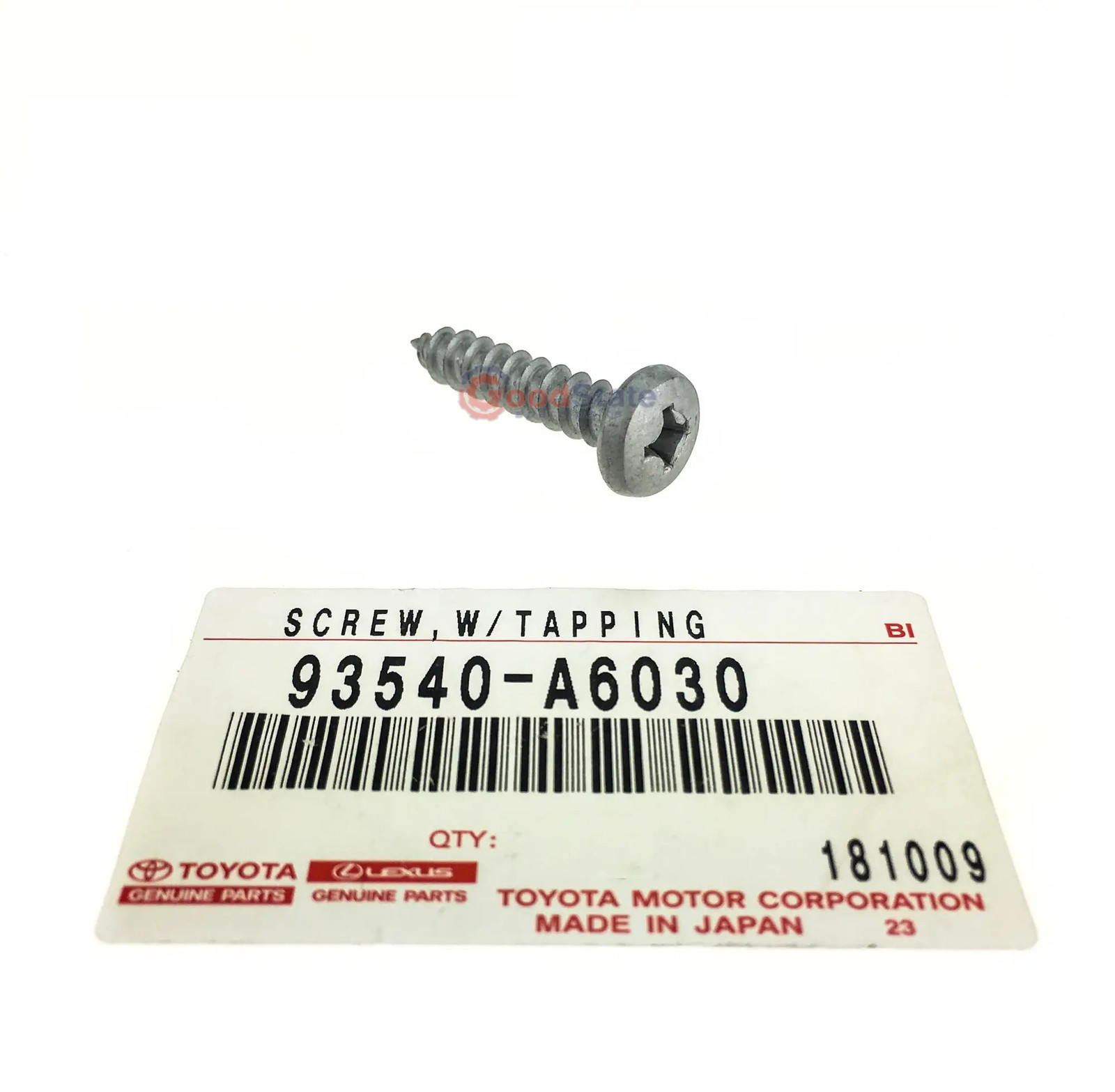 Genuine Toyota LandCruiser HZJ77 HZJ76 HZJ75 HZJ74 HZJ73 HZJ71 93540-A6030