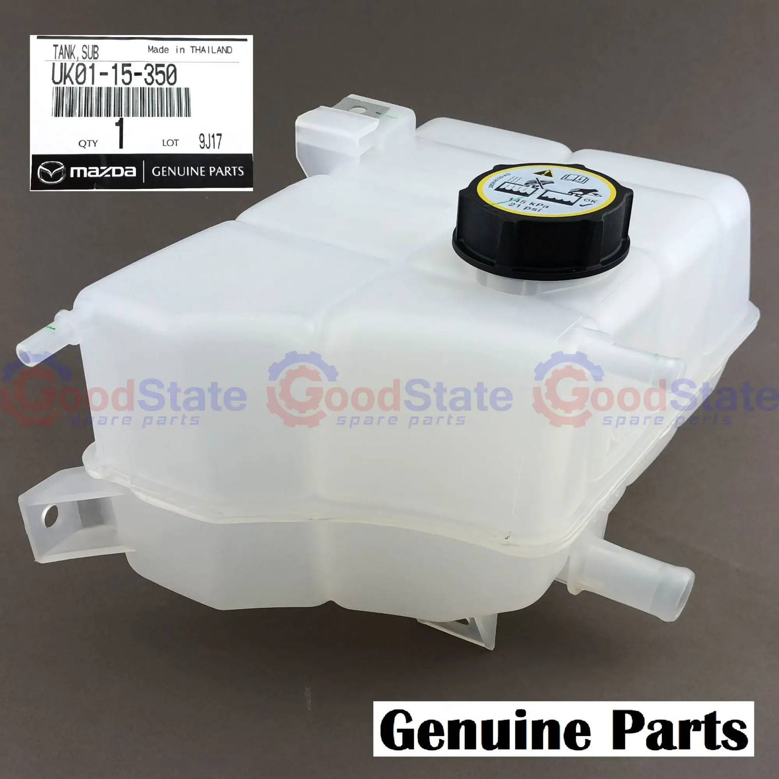 GENUINE Mazda BT-50 UP Coolant Overflow Expansion Bottle Cap UK0115350