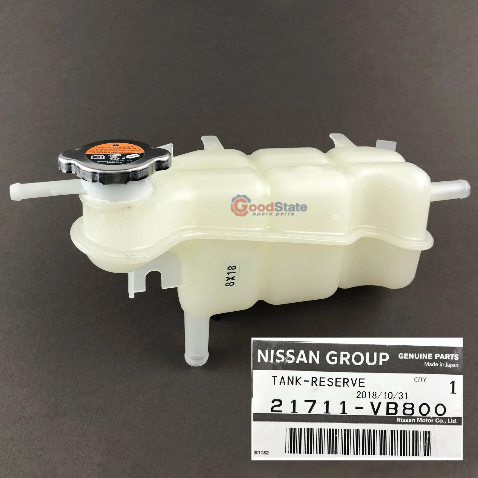 GENUINE Nissan Patrol Y61 ZD30 3.0L Radiator Overflow Coolant Bottle Cap GS2987