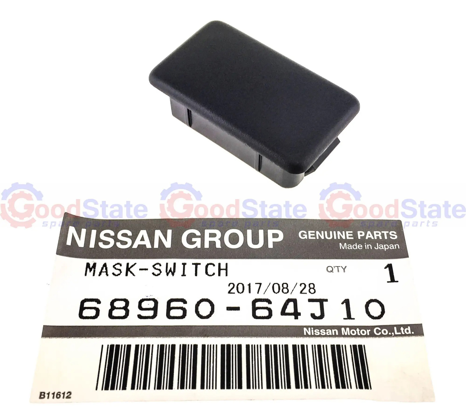Genuine Nissan Patrol GU Y61 35x21 Dash Blank Switch Cover Cap Trim