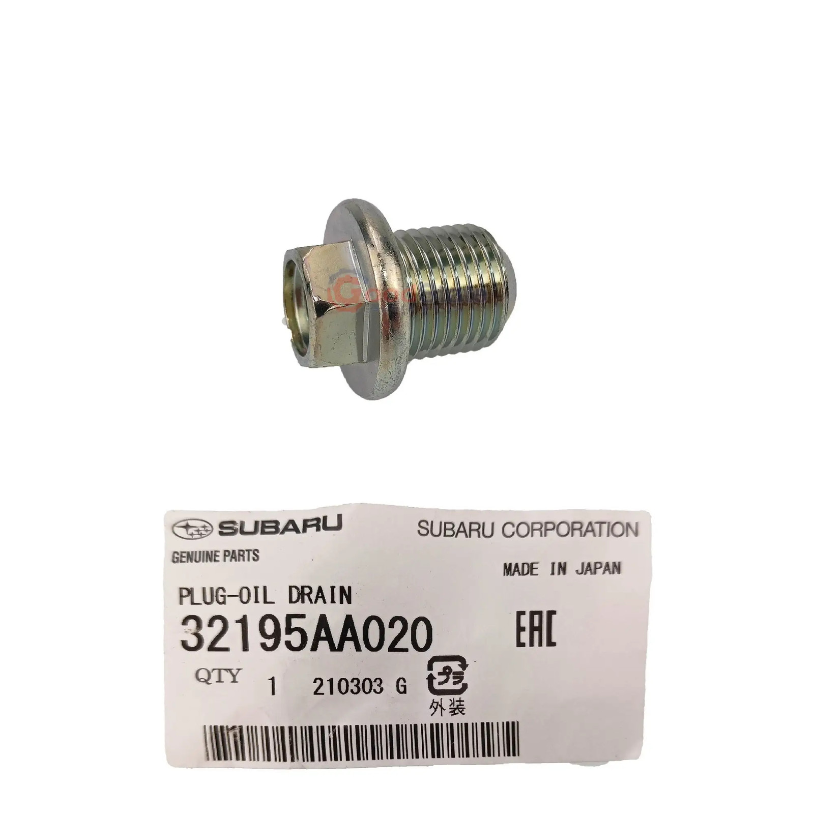 GENUINE Subaru Legacy Liberty Outback XV Oil Sump Drain Plug 32195AA001