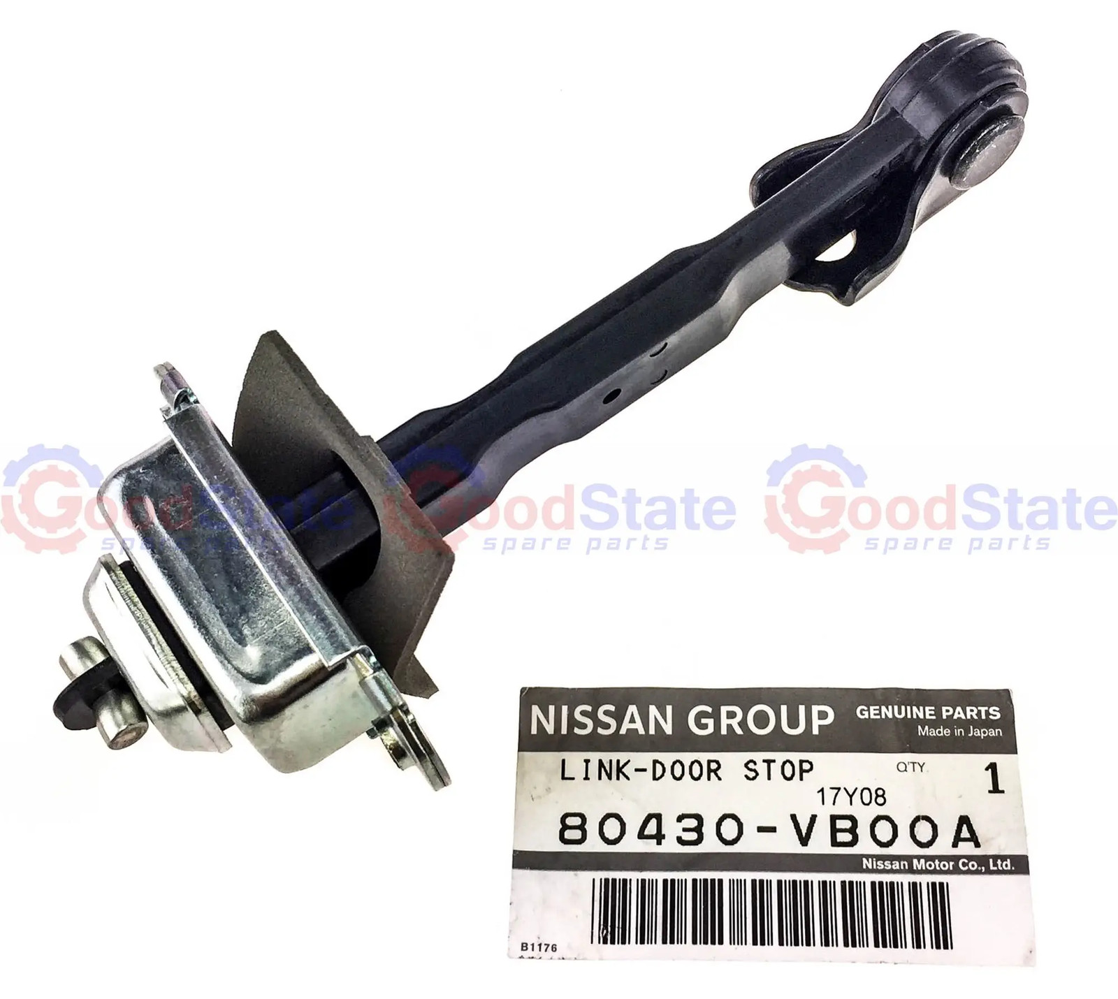 Genuine Nissan Patrol GU Y61 Front Door Check Strap Stopper Hinge 80430VB00A