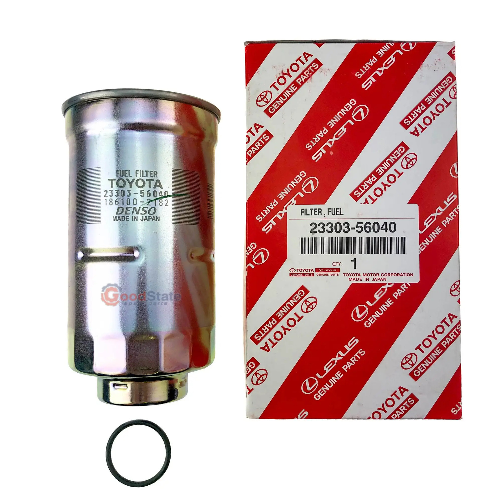 Genuine Toyota LandCruiser 80 Series HDJ 1HD 4.2 Diesel Fuel Filter 2330356040