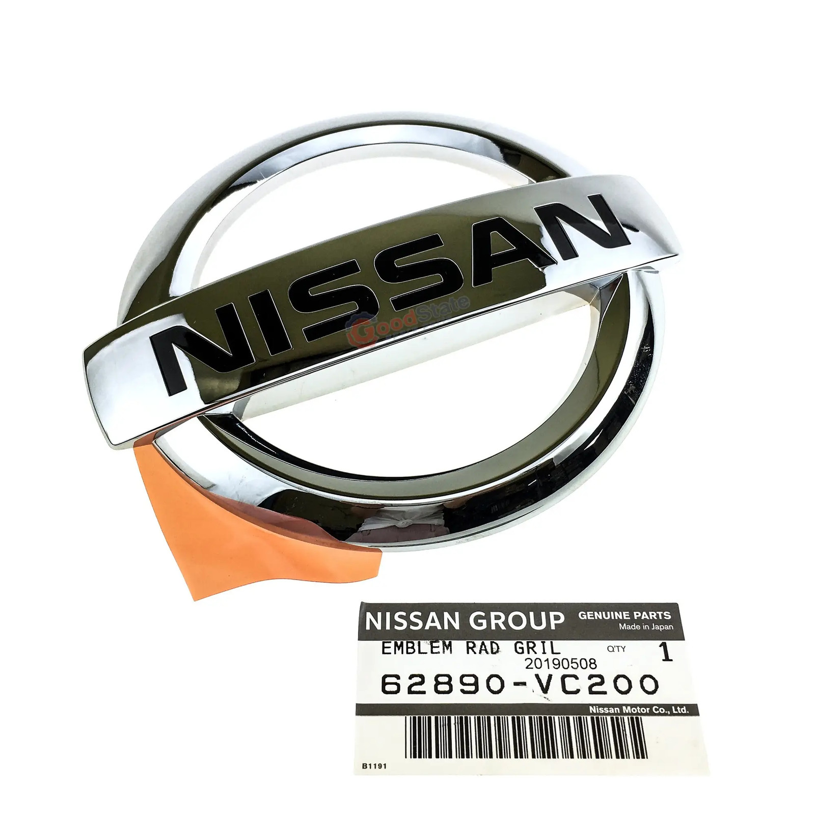 GENUINE Nissan Patrol Y61 GU Front Grille Badge Emblem 62890-VC200 Ornament