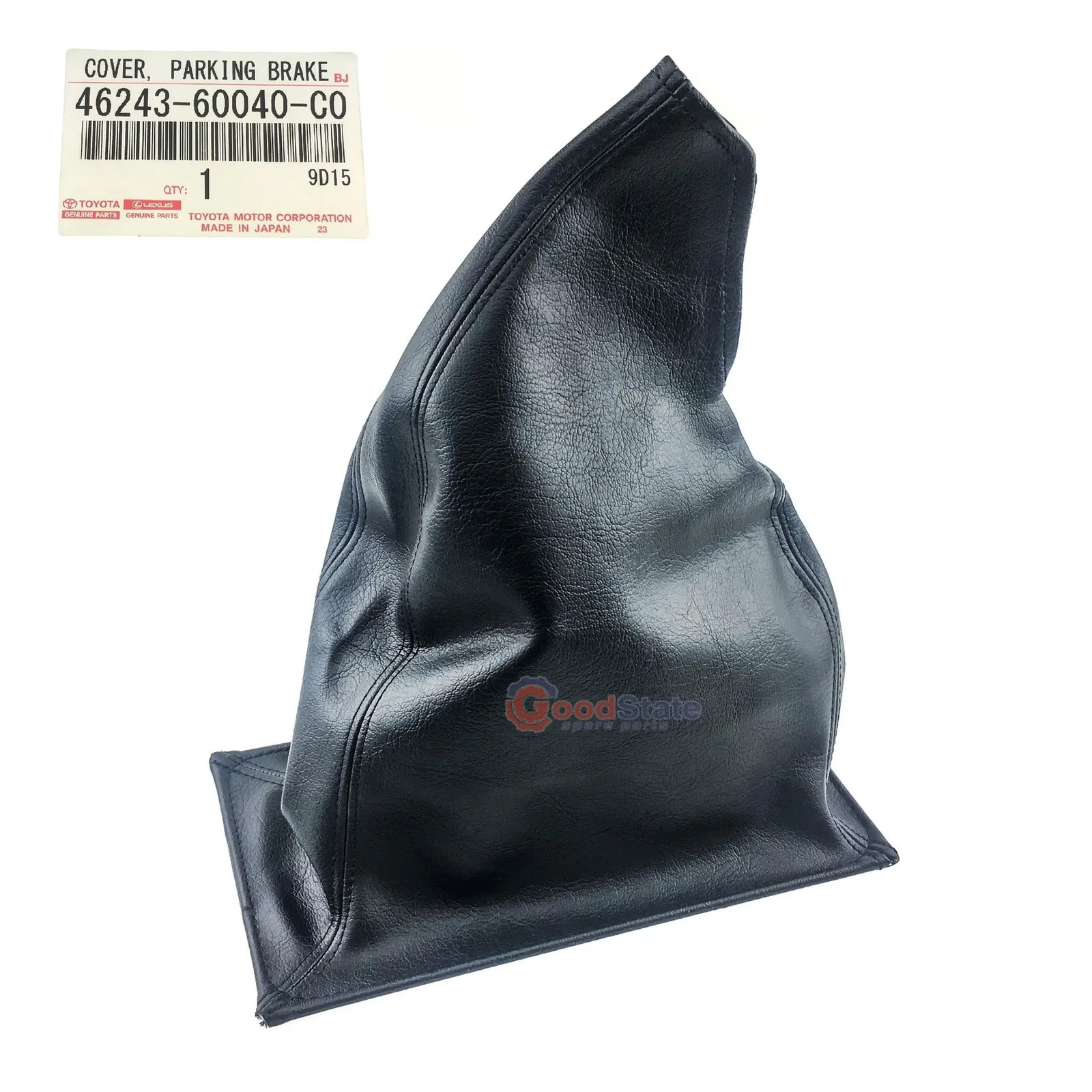 Genuine Toyota LandCruiser 80 Series Black Handbrake Lever Cover 46243-60040-C0