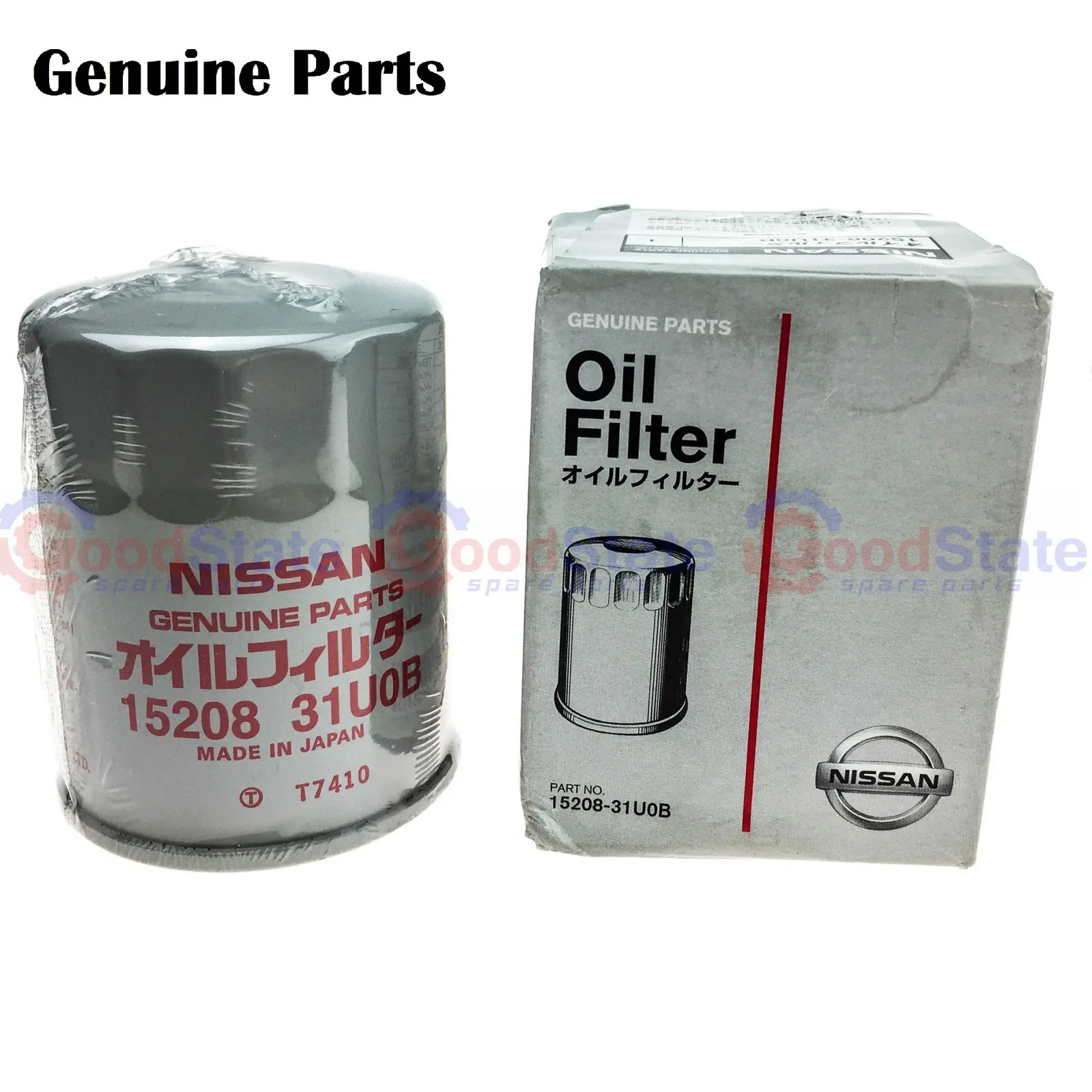 GENUINE Nissan Patrol Y62 Pathfinder R52 Oil Filter 1520831U0B 1520831U01
